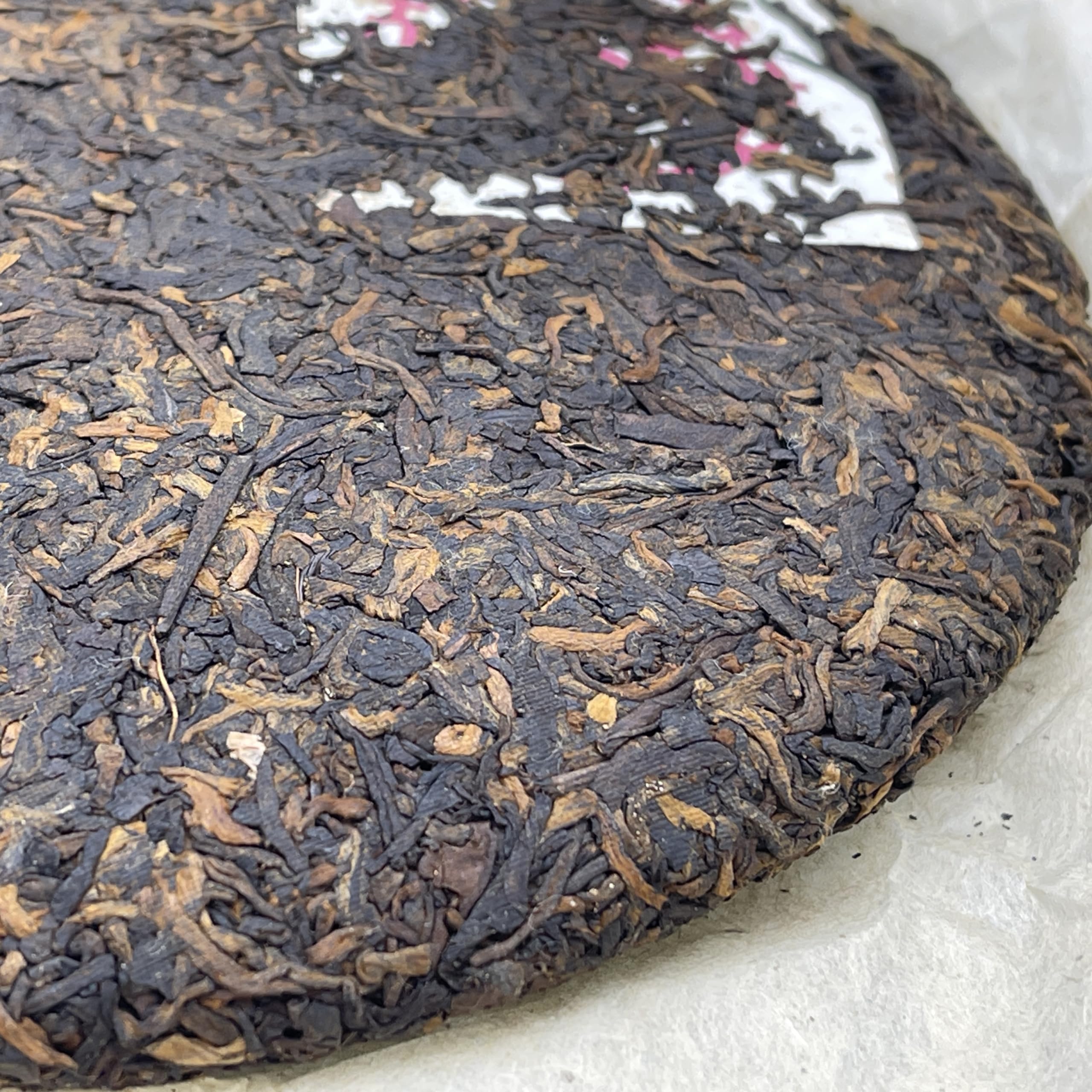 China Tea Dahongyin 2001 Tè Pu-Erh Maturo (Shu) Torta Personalizzata, 357g