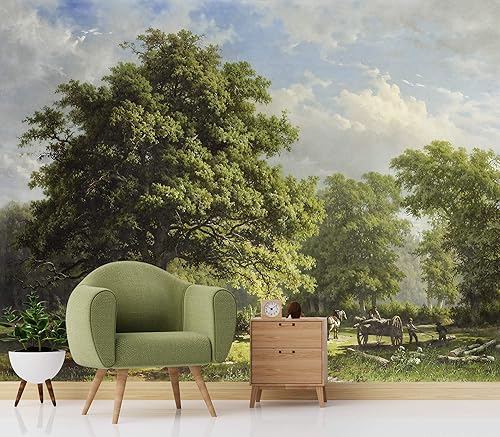 Miniatura 2 de Murwall Nature Wallpaper Rural Life Wall Mural Natural Wallpaper Landscape Wall Mural Tree Wallpaper Hallway