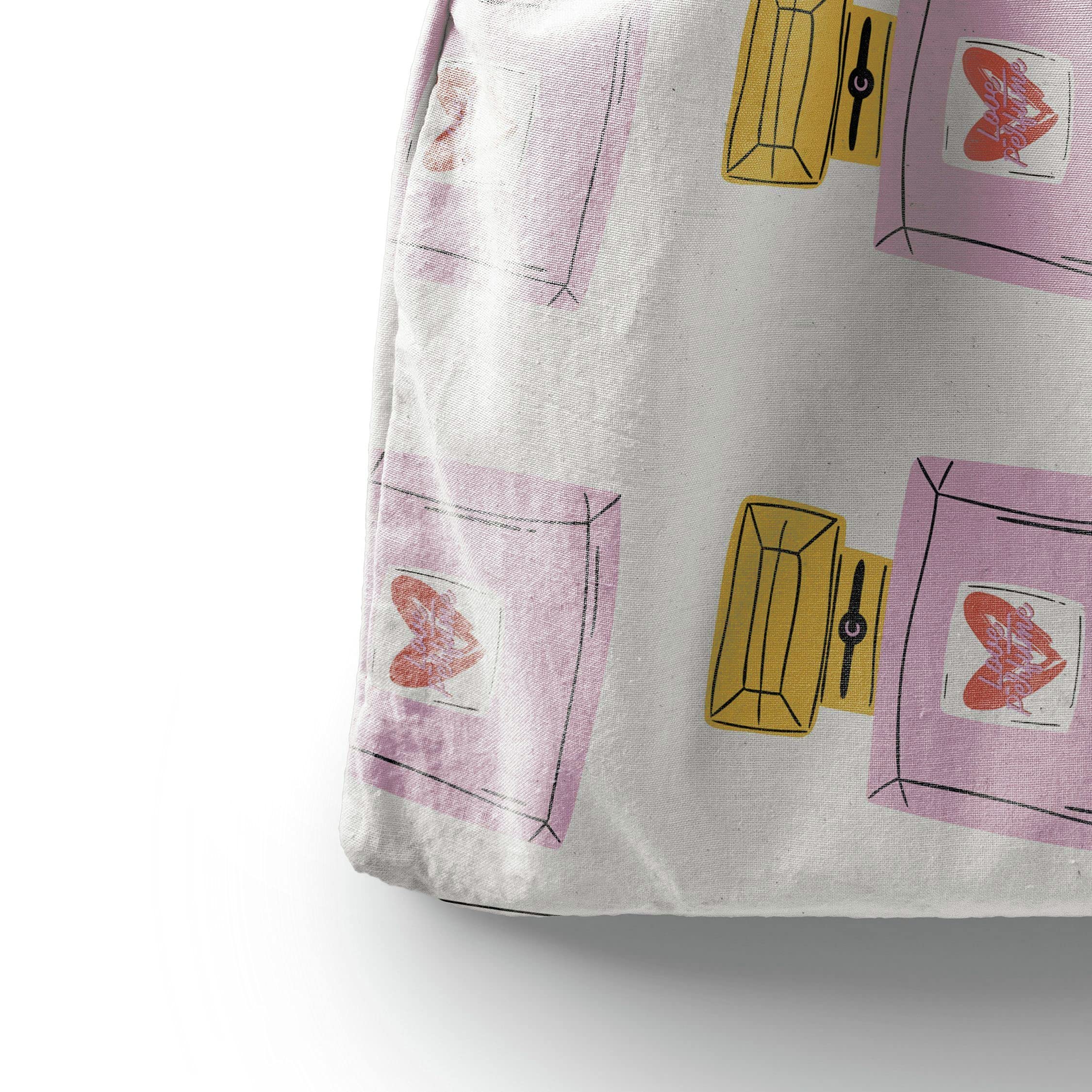 Bonamaison TRGCCB114395X4050 Carry-On Luggage, Canvas, Multicolor