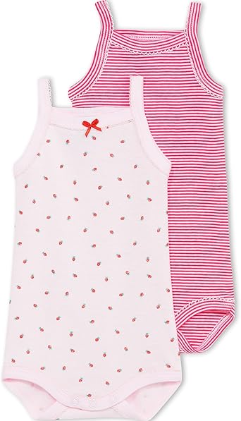 Petit Bateau Body Col Bateau Sans Manche Lot De 2 Bebe Fille Multicolore Special Lot 00 Fr 6 Mois Taille Fabricant 6 Mois Amazon Fr Vetements Et Accessoires