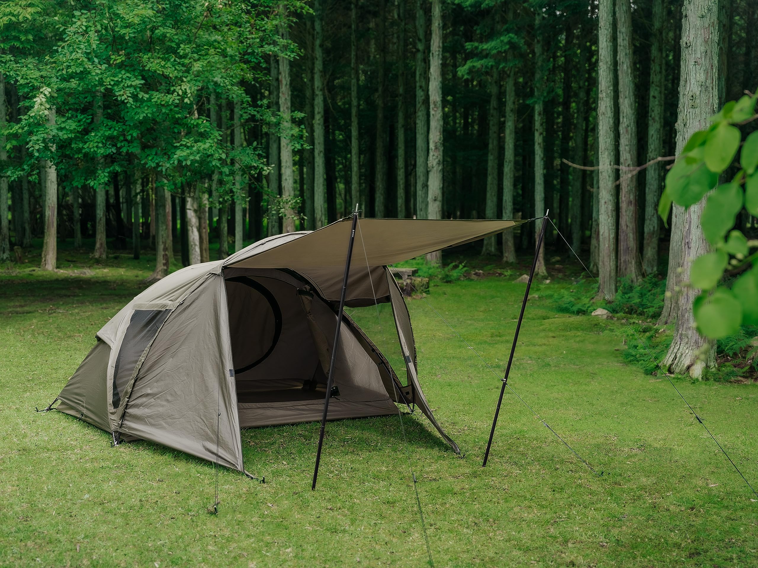 Amazon.co.jp: KIMICAMP KABUTOテント カブトテント ツーリングテント 