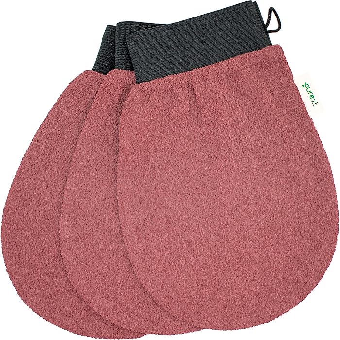 Buy PureXT 3 Exfoliating Gloves Kessa Hammam Body Scrubber Fake Tan