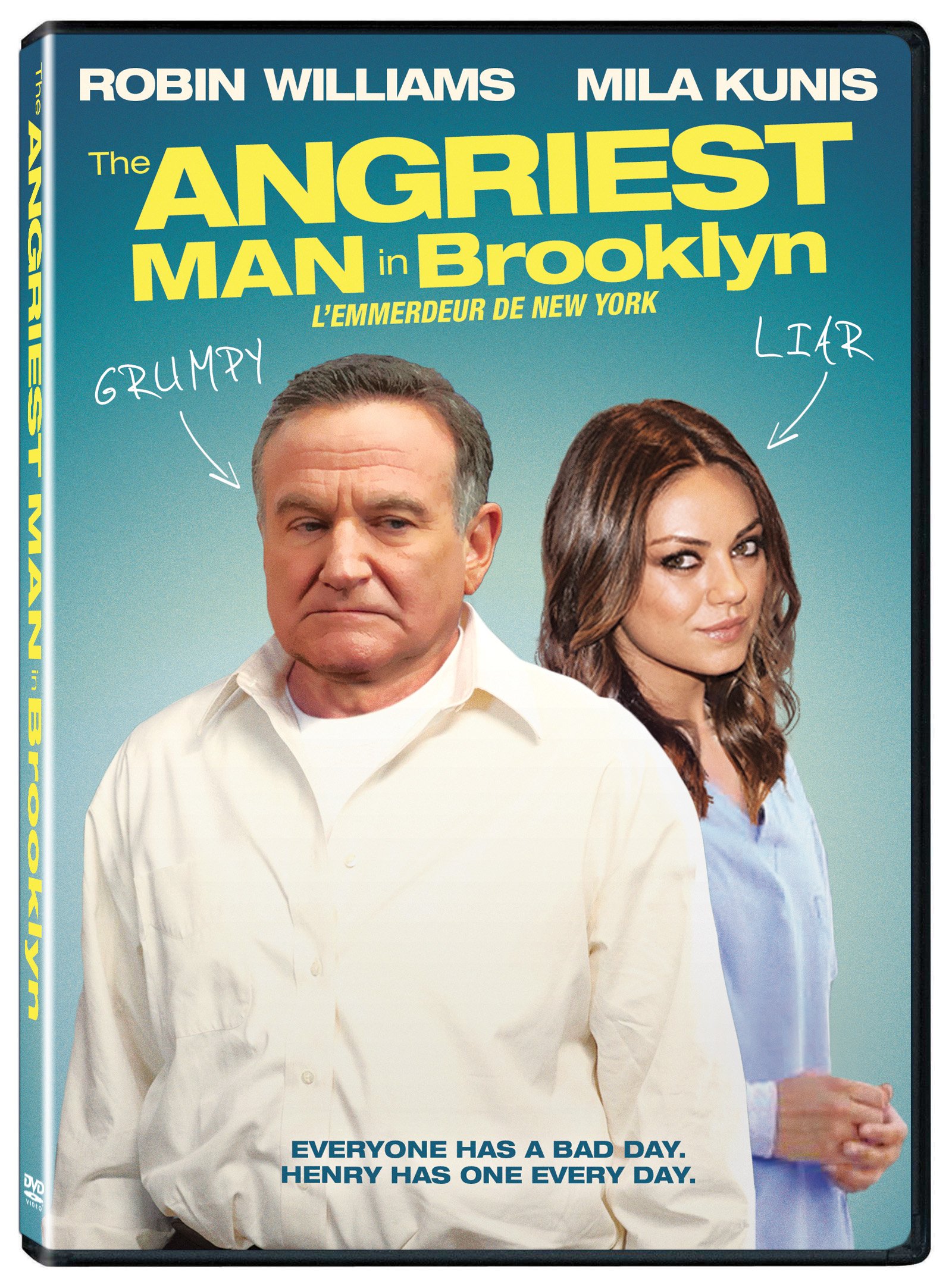 The Angriest Man in Brooklyn (Bilingual) [DVD]