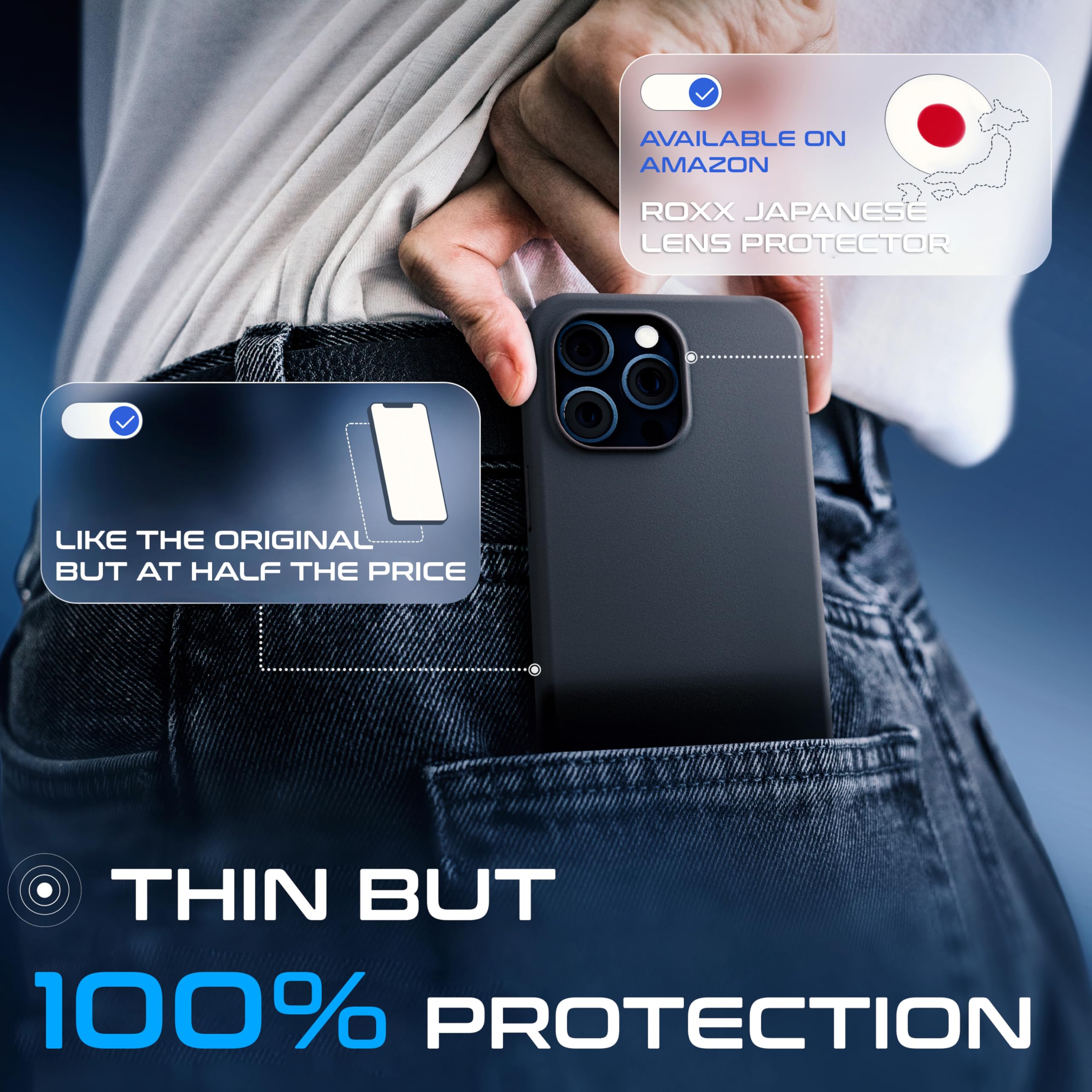 Amazon.com: Roxx Silicone Case | Like The Original | Compatible