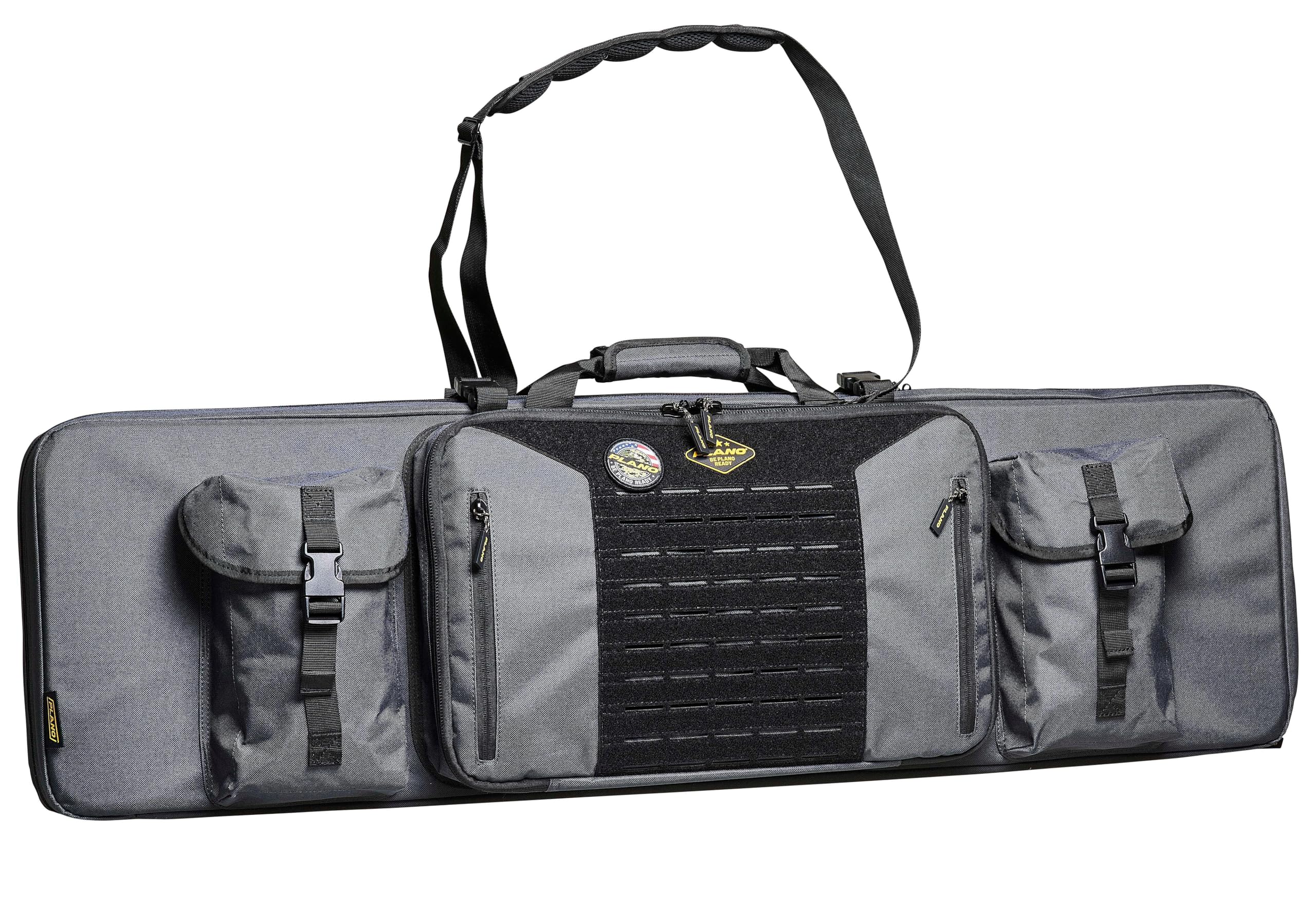Plano Tactical Gunbag, 108cm, Bolsa de Hombro para Rifle Militar, Protección para Rifle de Campo de Tiro, Funda Blanda Acolchada para Rifle, para Airsoft y pistolasPanel de Velcro Molle