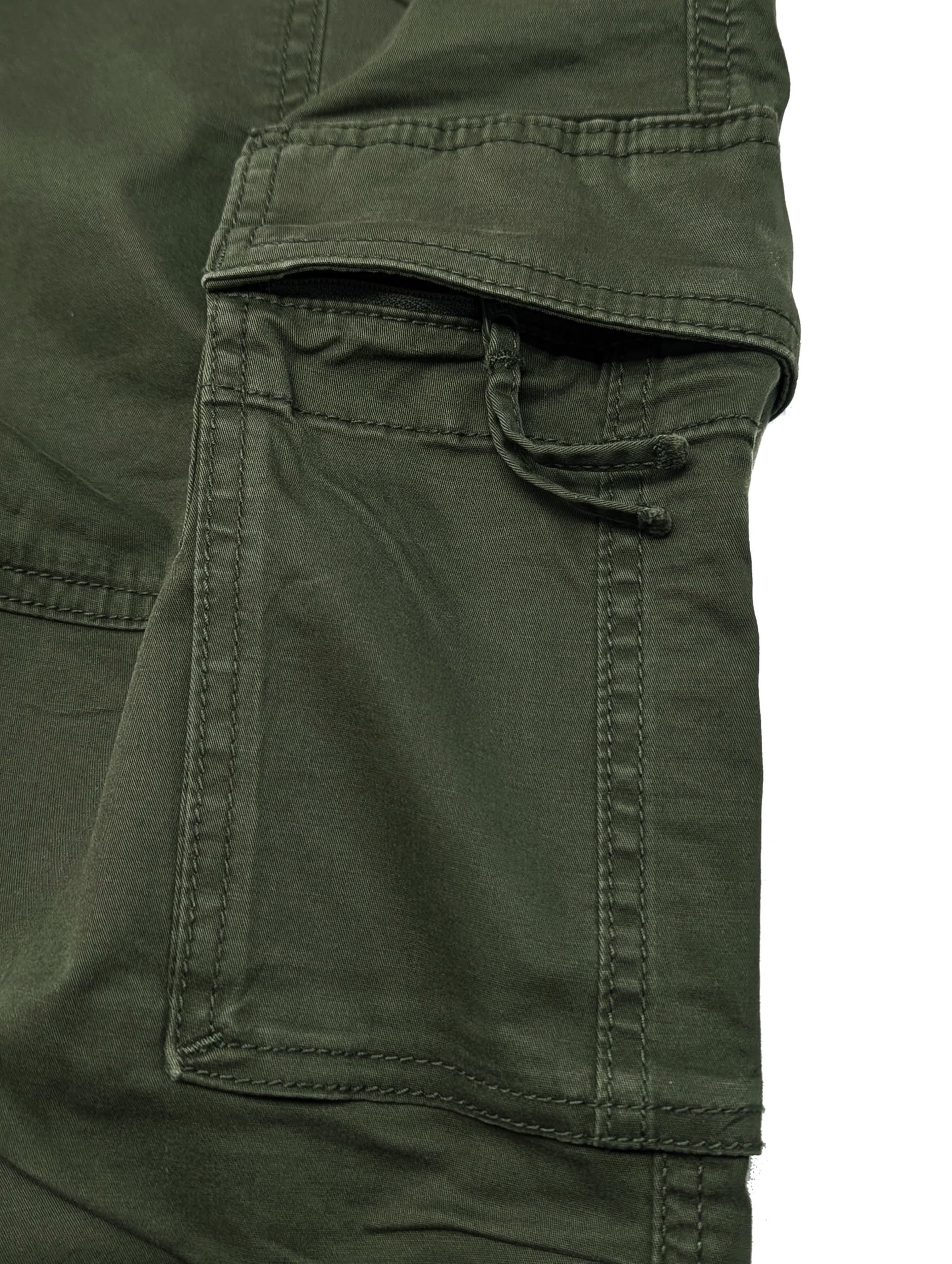 Hollister Men's Flex Waistband Comfortable Baggy Fit Utility Cargo Pants HOM-31 - Picture 23 of 36