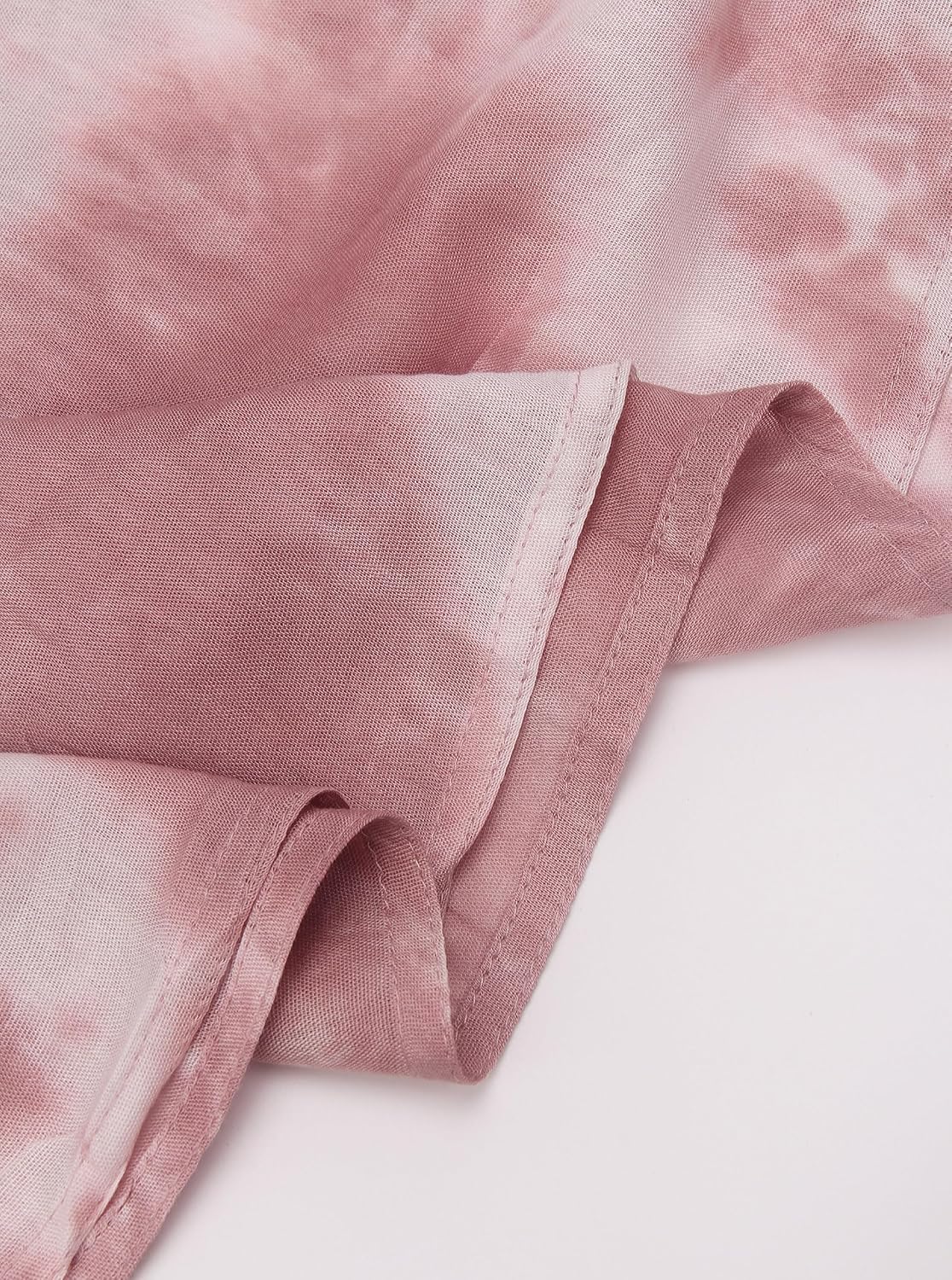 Tie Dye Printed Hijab Soft Premium Viscose Cotton Modal Scarf Muslim Turban Abaya Accesorries Women Elegant Shawl - Image 4