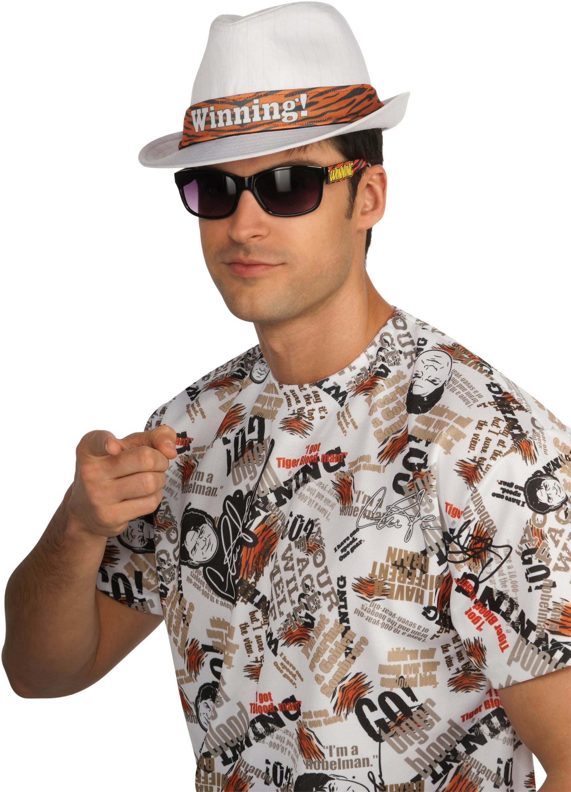 Rubie'sCharlie Sheen Winning Hat, Black, One size