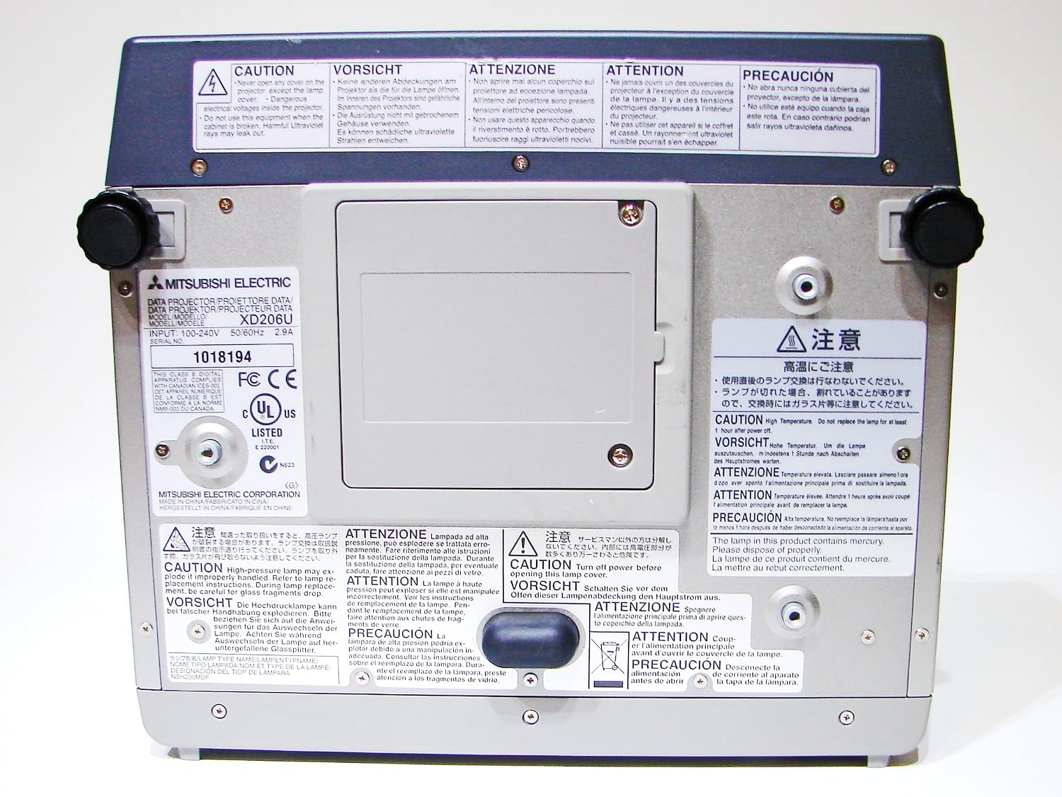 DLP Mitsubishi Multimedia Projector 