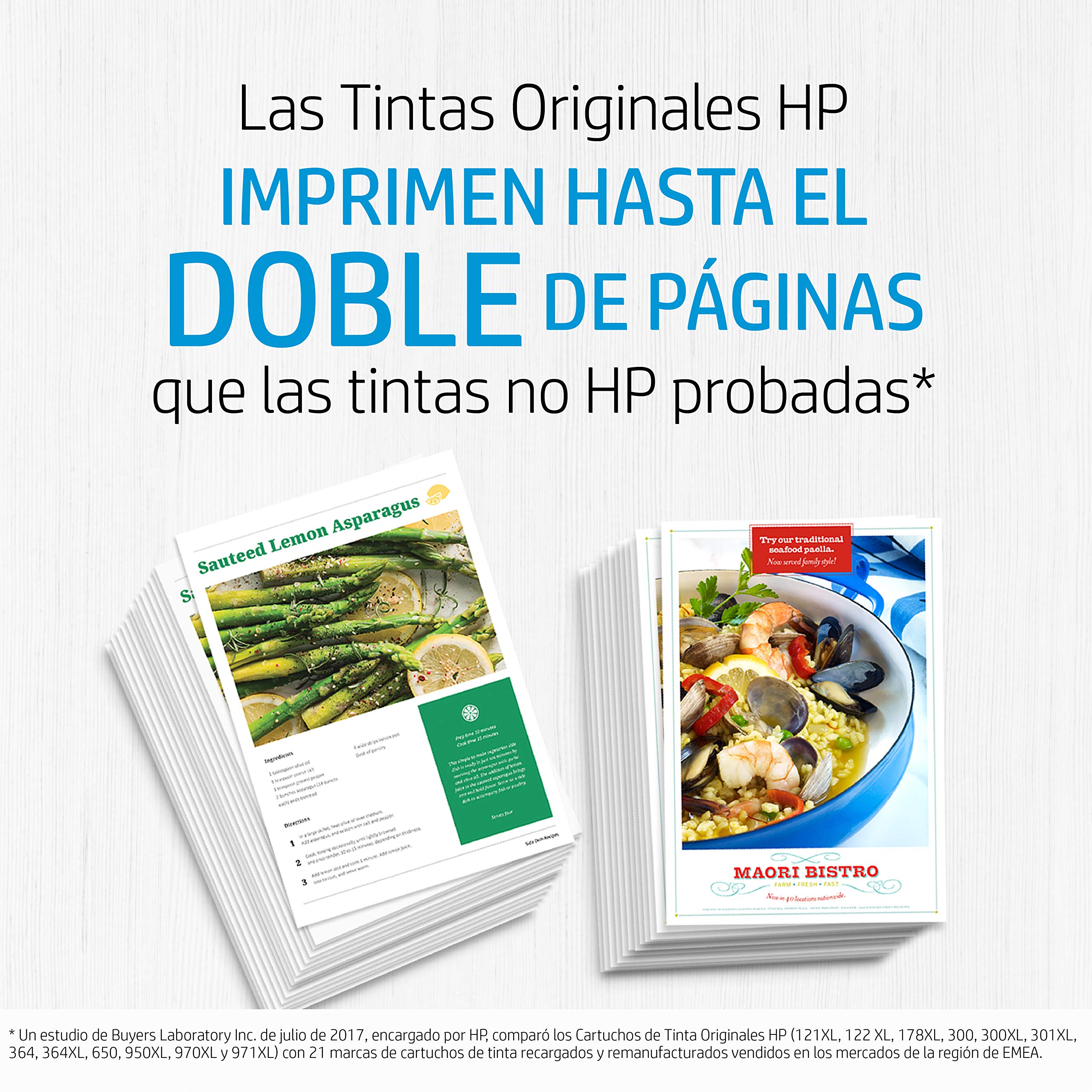 HP 903XL 3HZ51AE, Negro y Tricolor, Cartuchos de Tinta de Alta Capacidad Originales, Pack de 4, compatible con impresoras de inyección de tinta HP OfficeJet 6950, 6951; OfficeJet Pro 6960, 6970