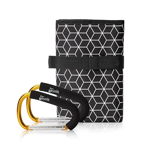 Toolik - Cambiador de pañales para bebé, tapete impermeable XL para paseos de cochecito o bolsa de pañales, se adapta a recién nacidos y niños