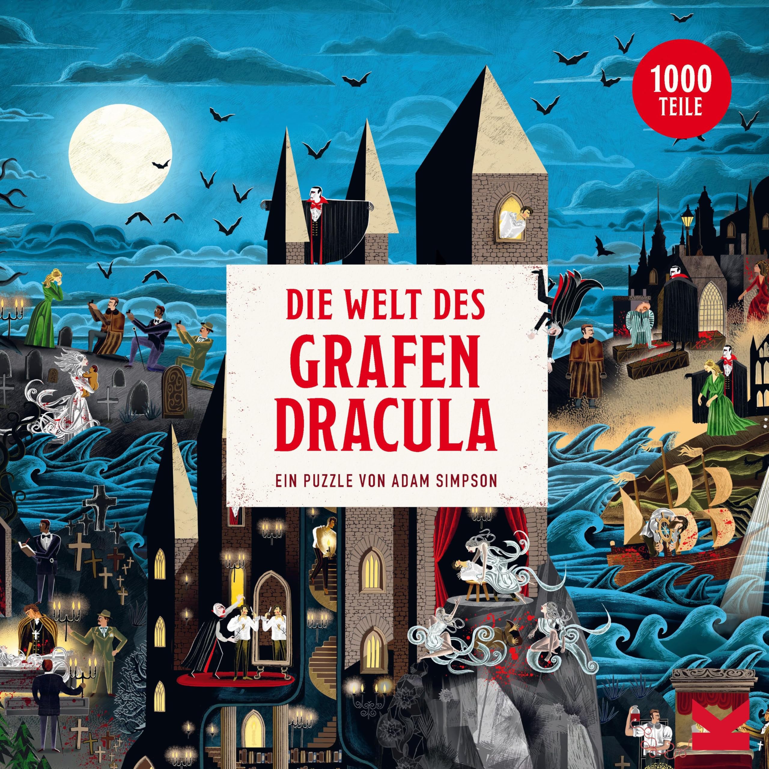 The World of Count Dracula: A 1000 Piece Puzzle