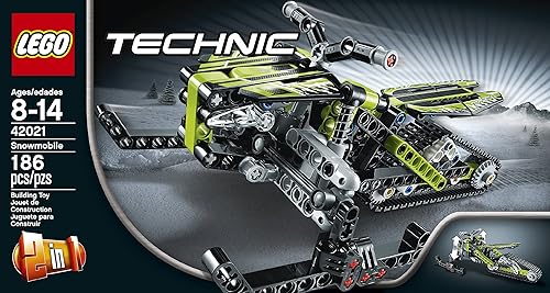 Miniatura 2 de LEGO TECHNIC 42021 - Kit de modelo de moto de nieve
