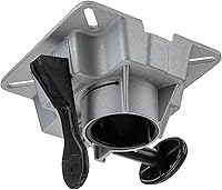 Swivl-Eze 818441-3 LakeSport Ergonomic Boat Seat Mount with 3° Tilt - Durable Aluminum Base for Marine Seating
