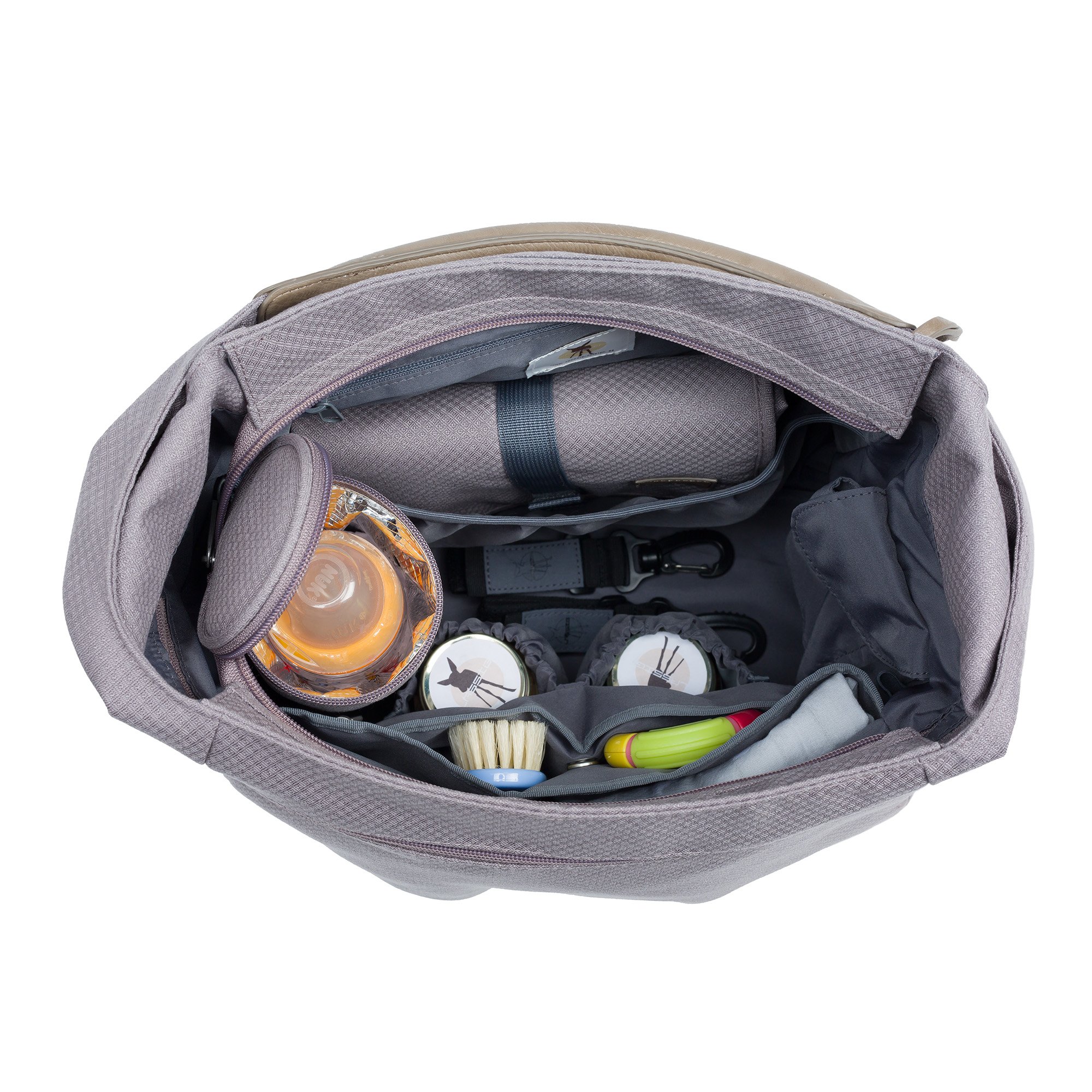 Lassig Green Label torba hobo, palisander