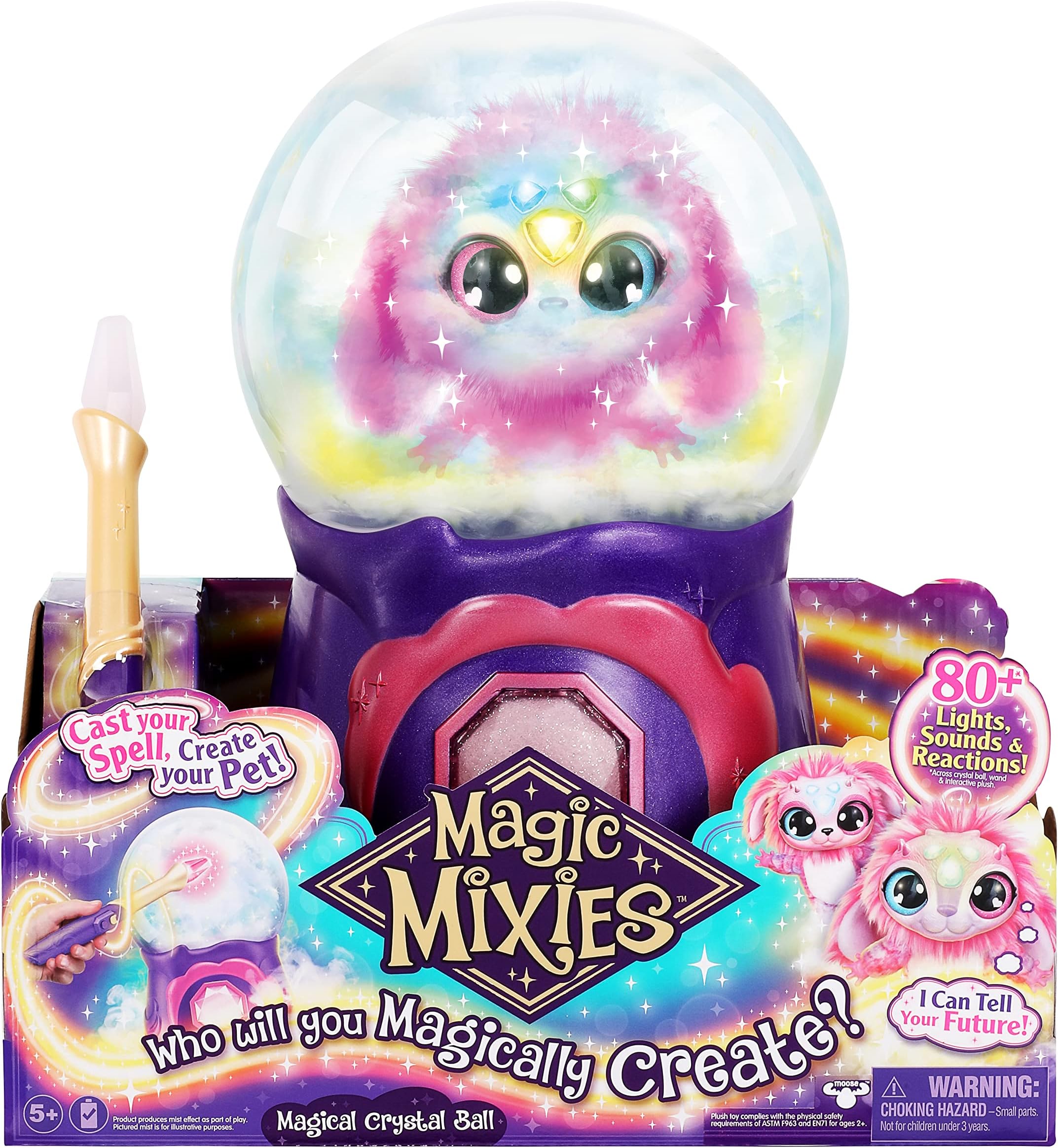 Moose Magic Mixies Crystal Ball | Colour Pink, 30382