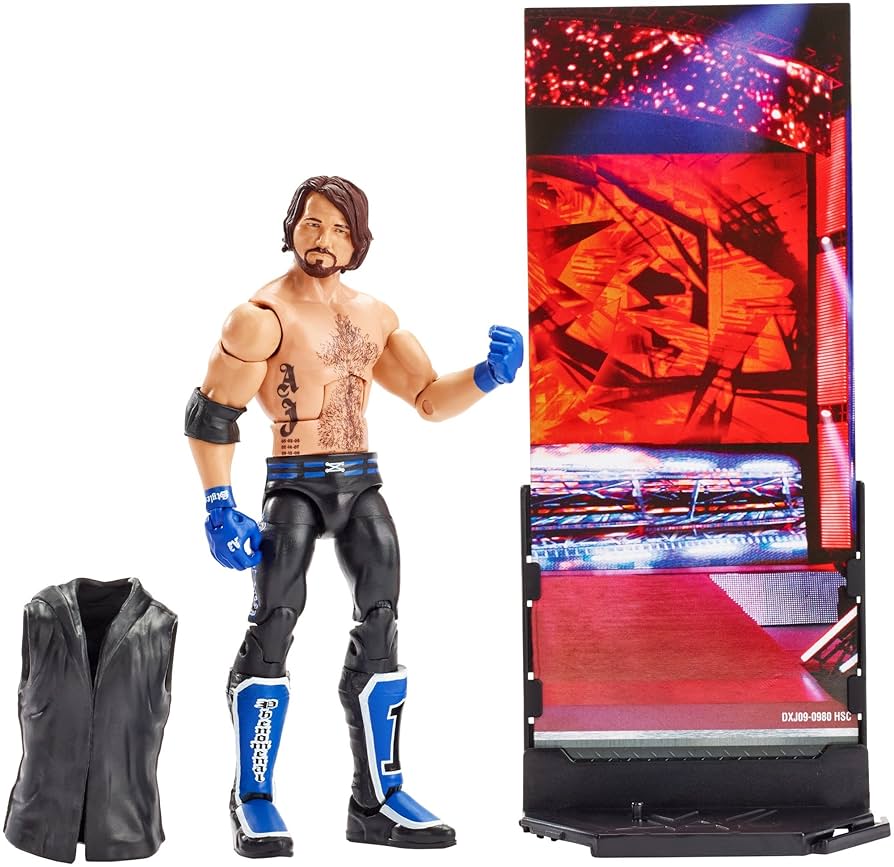 Amazon.com: WWE Elite Collection AJ Styles Action Figure