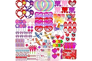156 Pcs Valentine Day Gifts for Kids: The Ultimate Party Favor for...