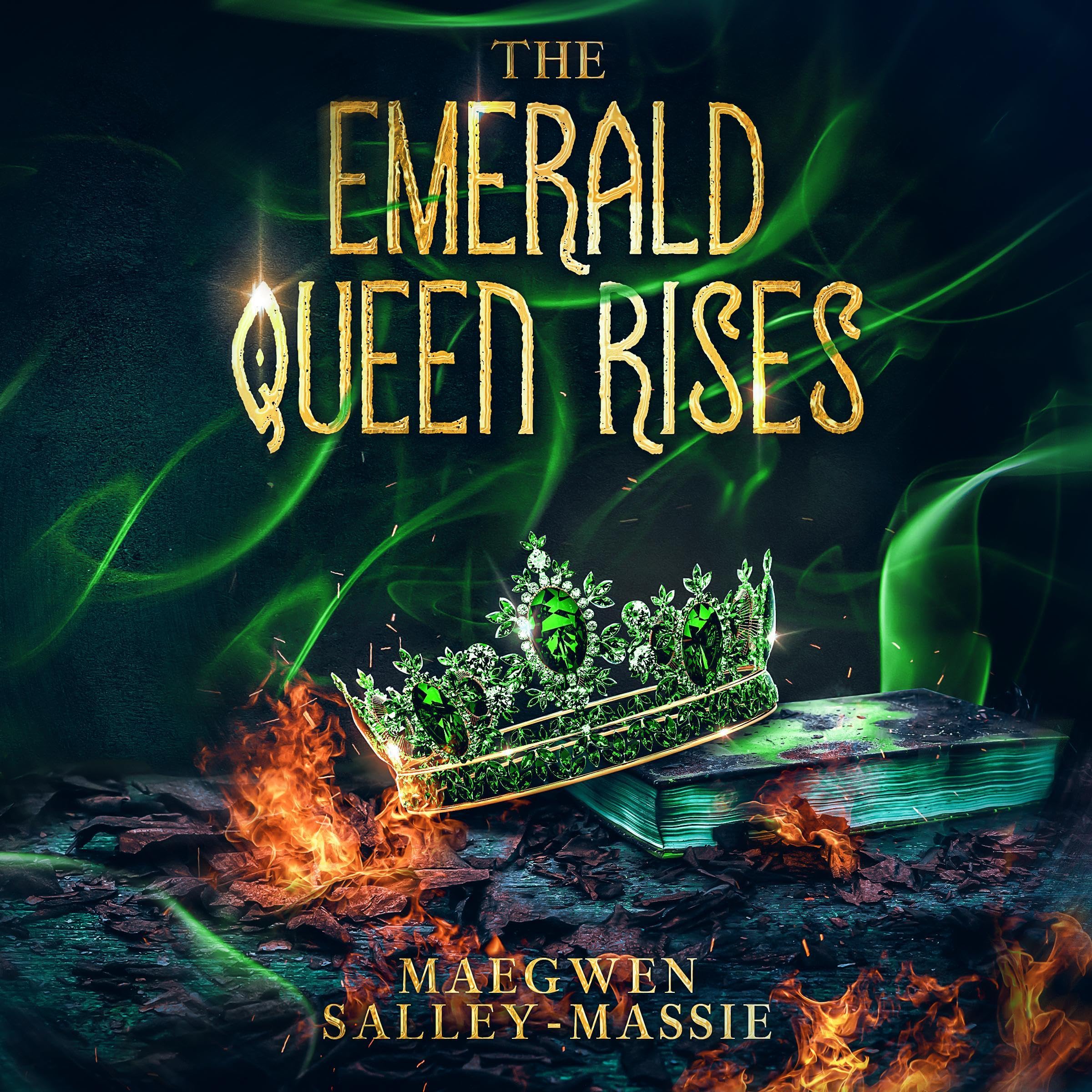 Cover art for The Emerald Queen Rises