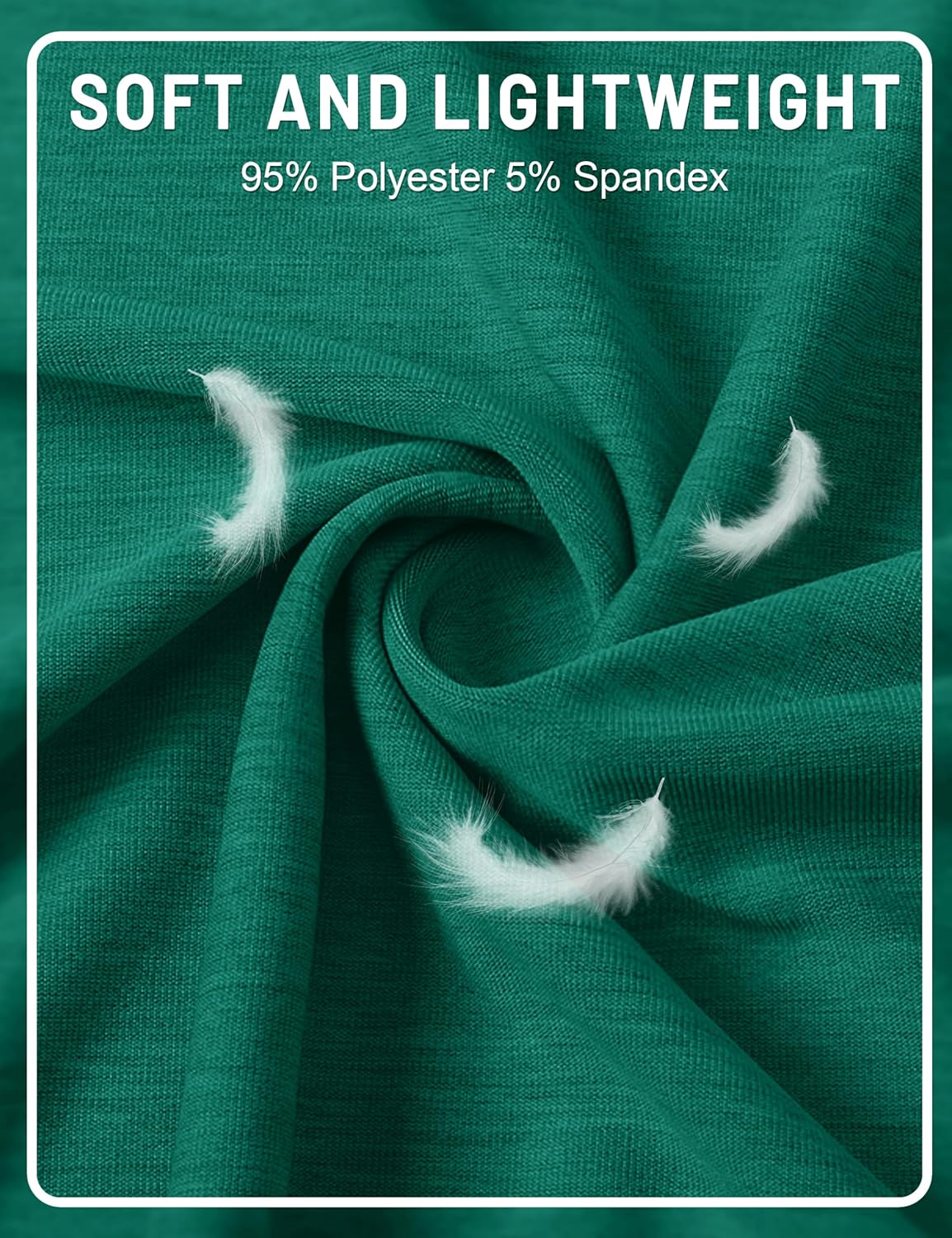 TACVASEN Men's Golf Shirts Short Sleeve Quick Dry Polo Shirts Moisture Wicking Casual Business Sports Breathable Polo - Image 6