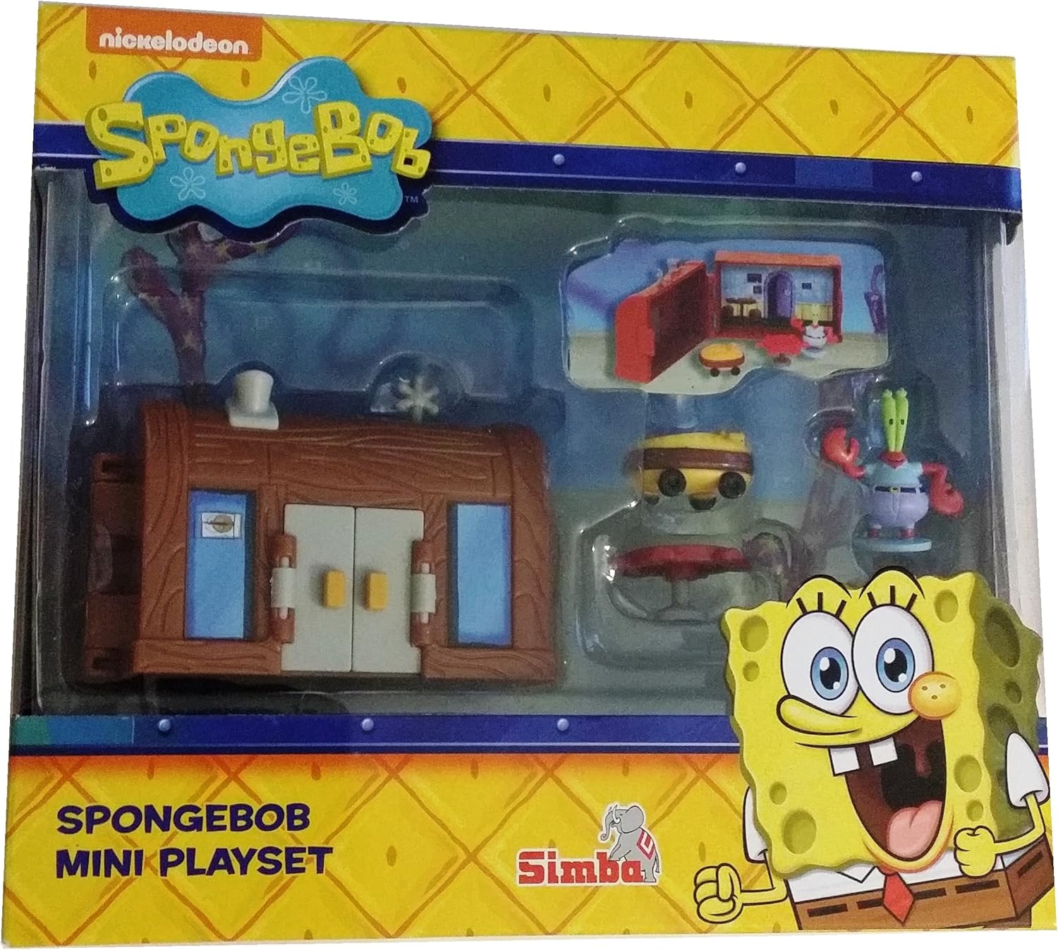 Simba SpongeBob SpongeBob La Maison de Krusty Krab Mini Playset