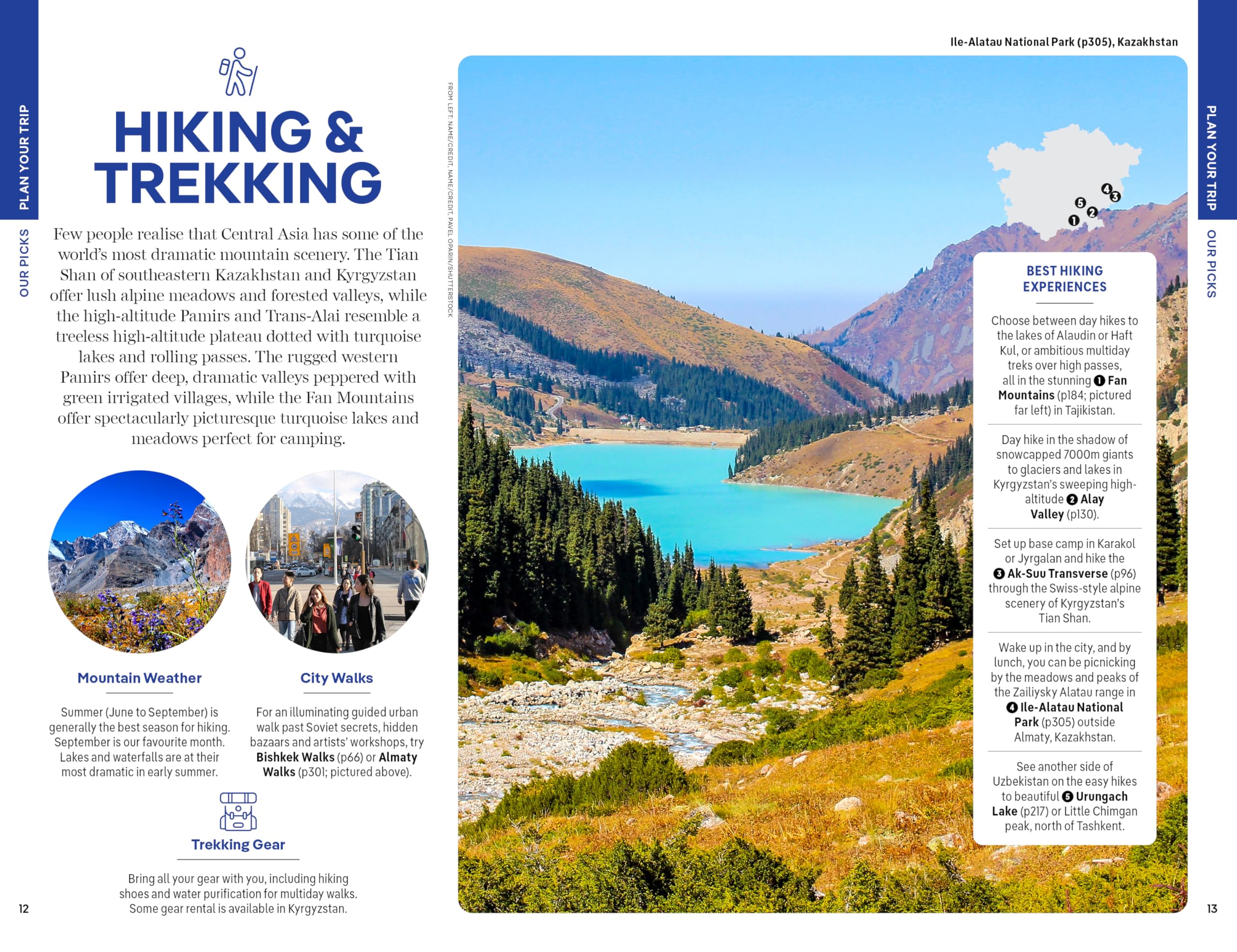 Central Asia - 8ed - Anglais: Plan the Trip of a Lifetime | Detailed Itineraries & Maps | Insider Tips | Covers Uzbekistan, Kazakhstan, Kyrgyzstan, Tajikistan and Turkmenistan