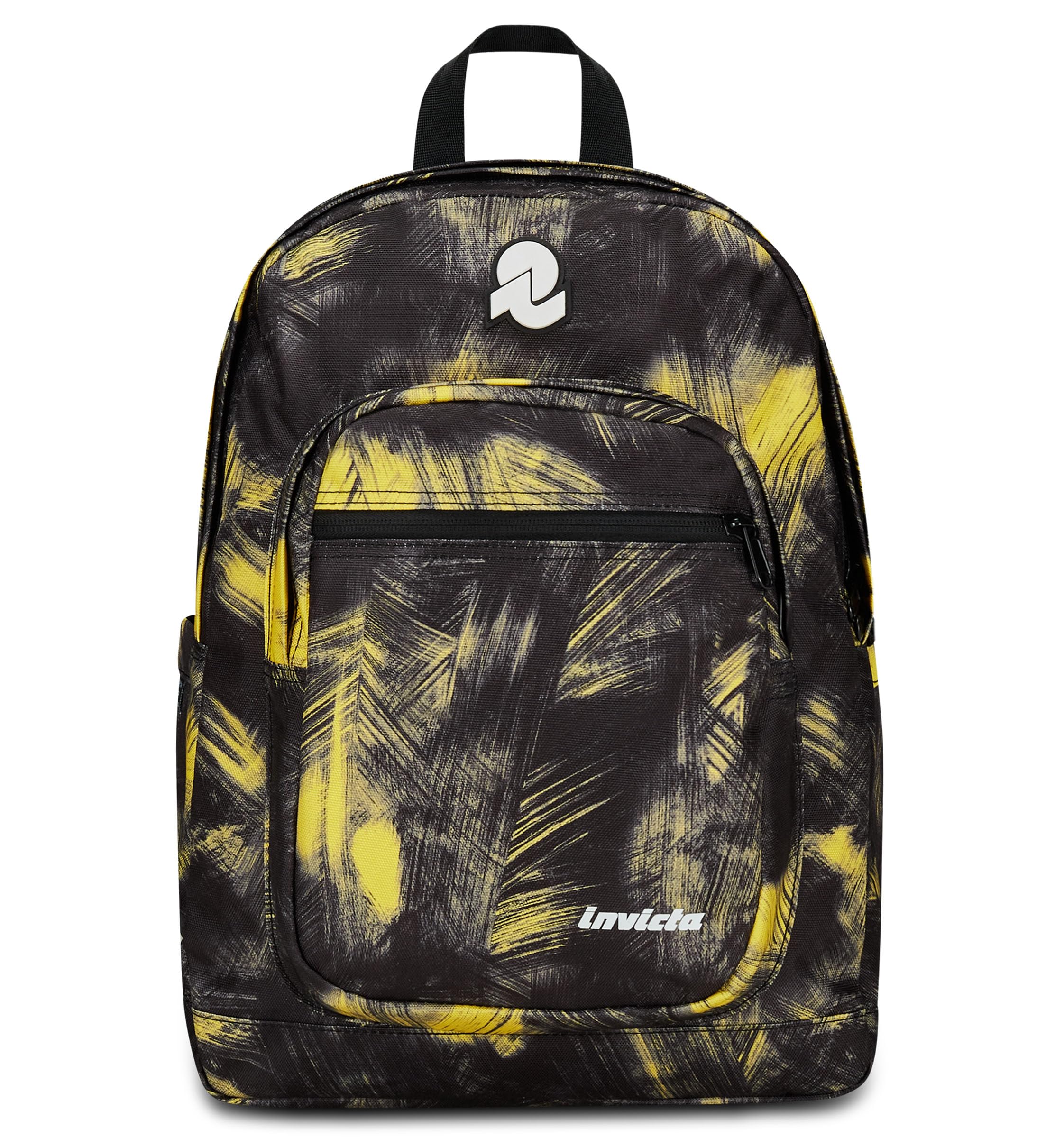 Invicta Jelek Schulranzen, Daypack, Tagesrucksack, Rucksack mit Trinkflaschenfach, Laptopfach, Extra Platz - 38 LT - Unisex, für Schule, Sport und Freizeit, Uni, Mädchen, Jungen