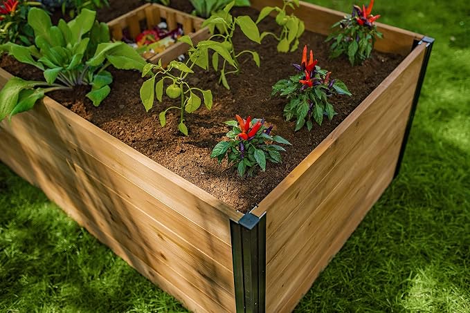 Jardín Compostera Mezza 3x5 pies con Canasta, Vinilo miniatura 5