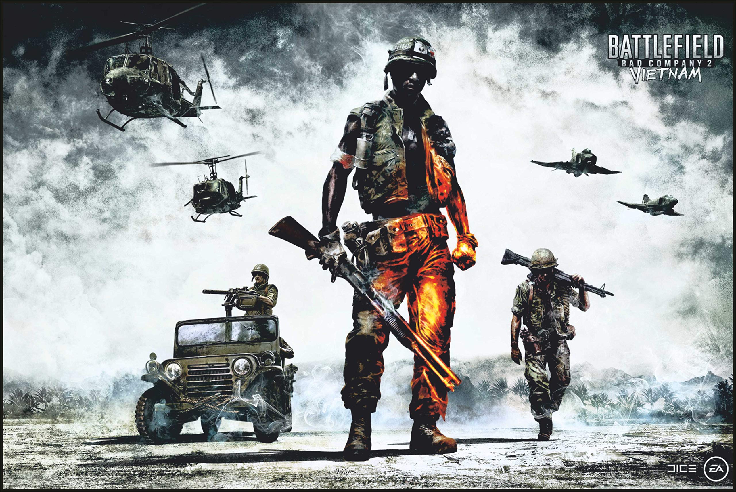 Ub Printerz battlefield bad company Poster | BF Games 18 | (12x18