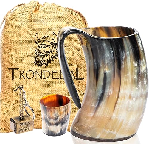 Viking Drinking Horn Mug - Beer Gifts For Husband