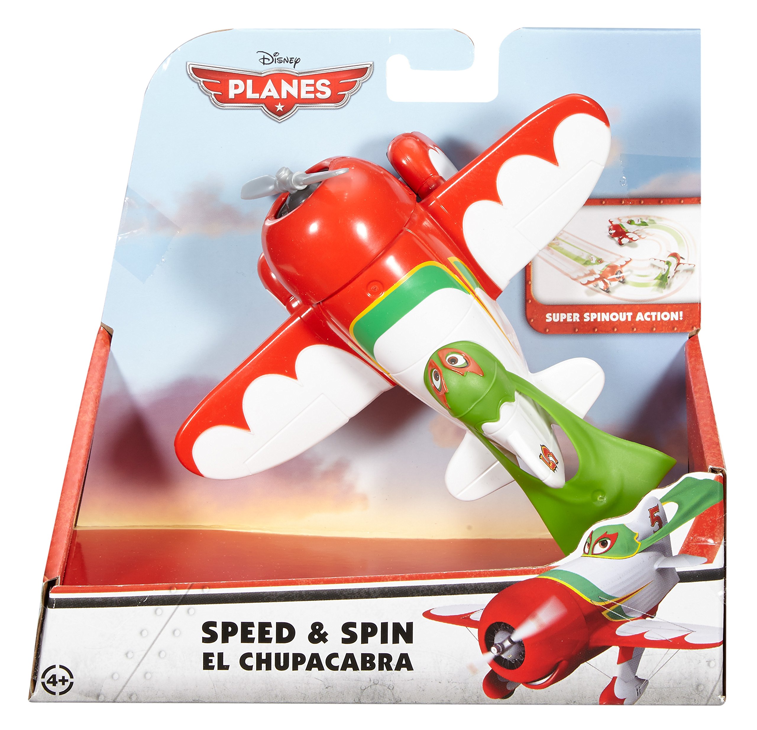 Disney Planes Speed & Spin El Chupacabra Vehicle : Amazon.sg: Toys