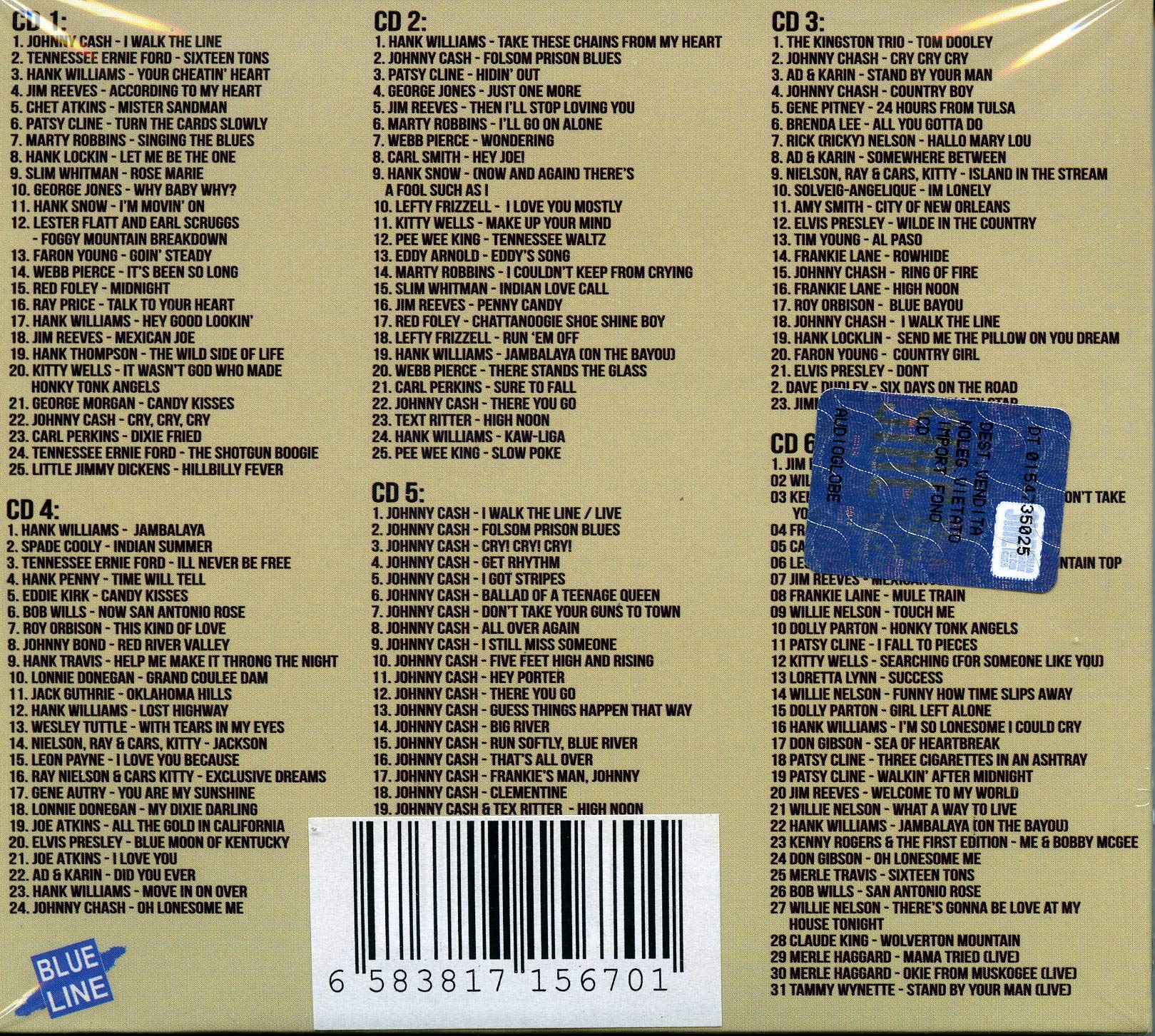 Country Music-the Best of Country Hits