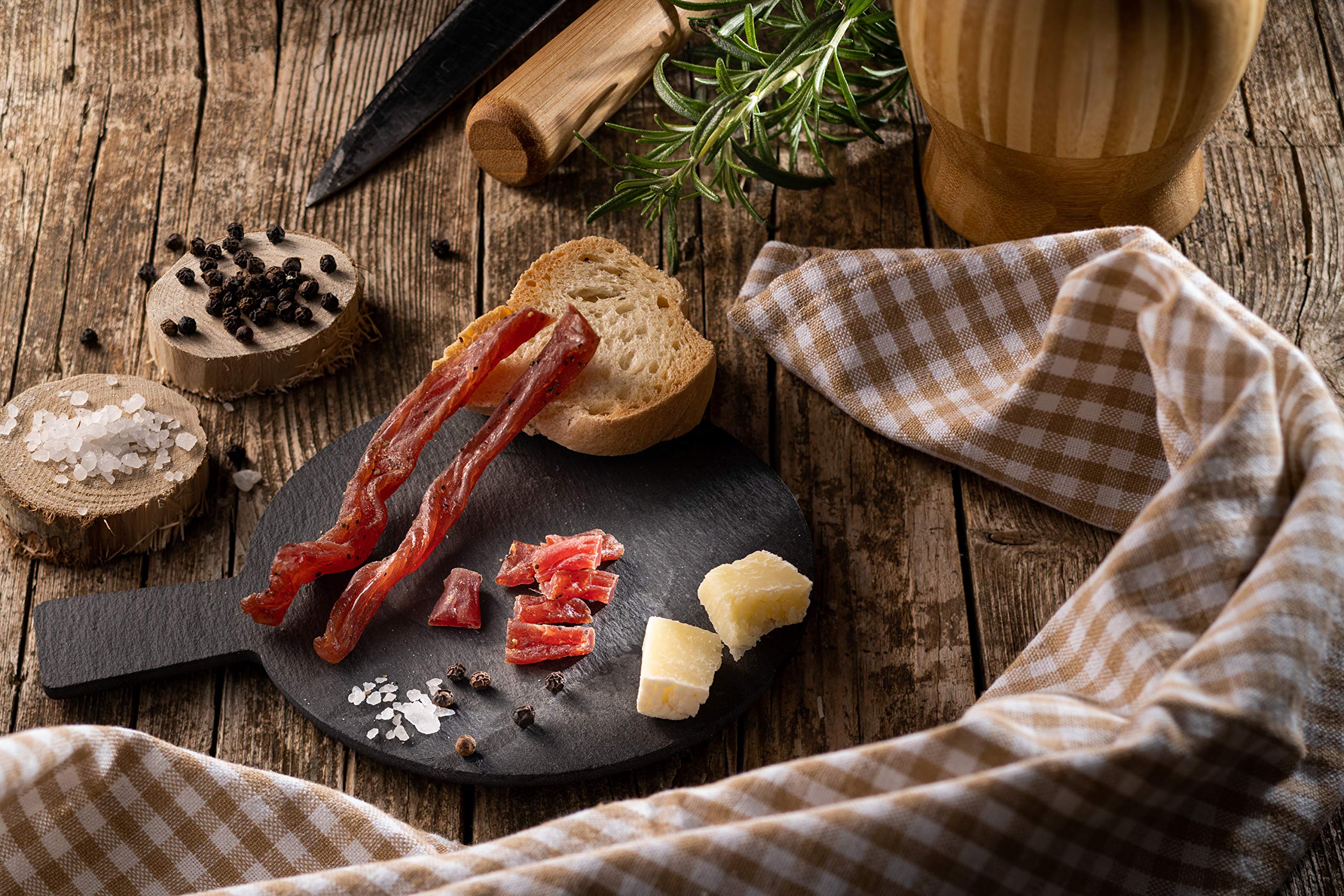 Moretti® Coppiette de cerdo | Tiras De Lomo Y Filete Magra | 100% natural sin conservantes | Envase al vacío de 1,2 Kg