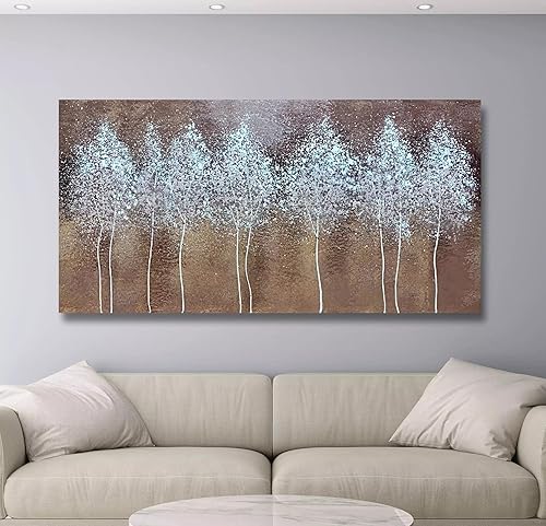 Miniatura 2 de Yika Art Pinturas 3D, pintura al óleo abstracta moderna pintada a mano sobre lienzo, obra de arte abstracta, imagen de decoración de pared para sala