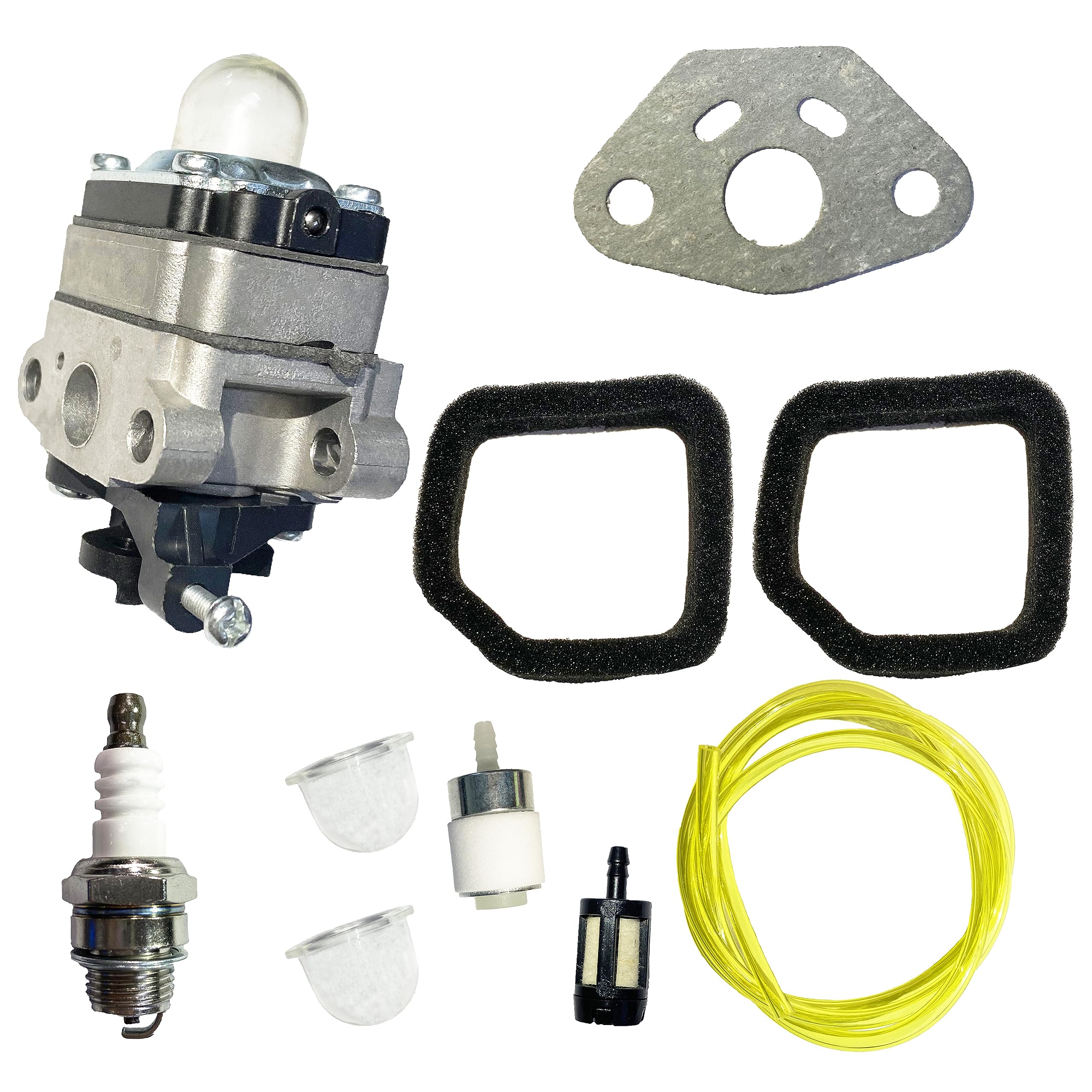 Carburetor For Troy-Bilt TB4BP TBP6160 TB4BPEC TB146EC TB525EC TB575EC TB516EC Backpack Blower # 753-05676A 753-06258A 753-06220 753-08174-image-24