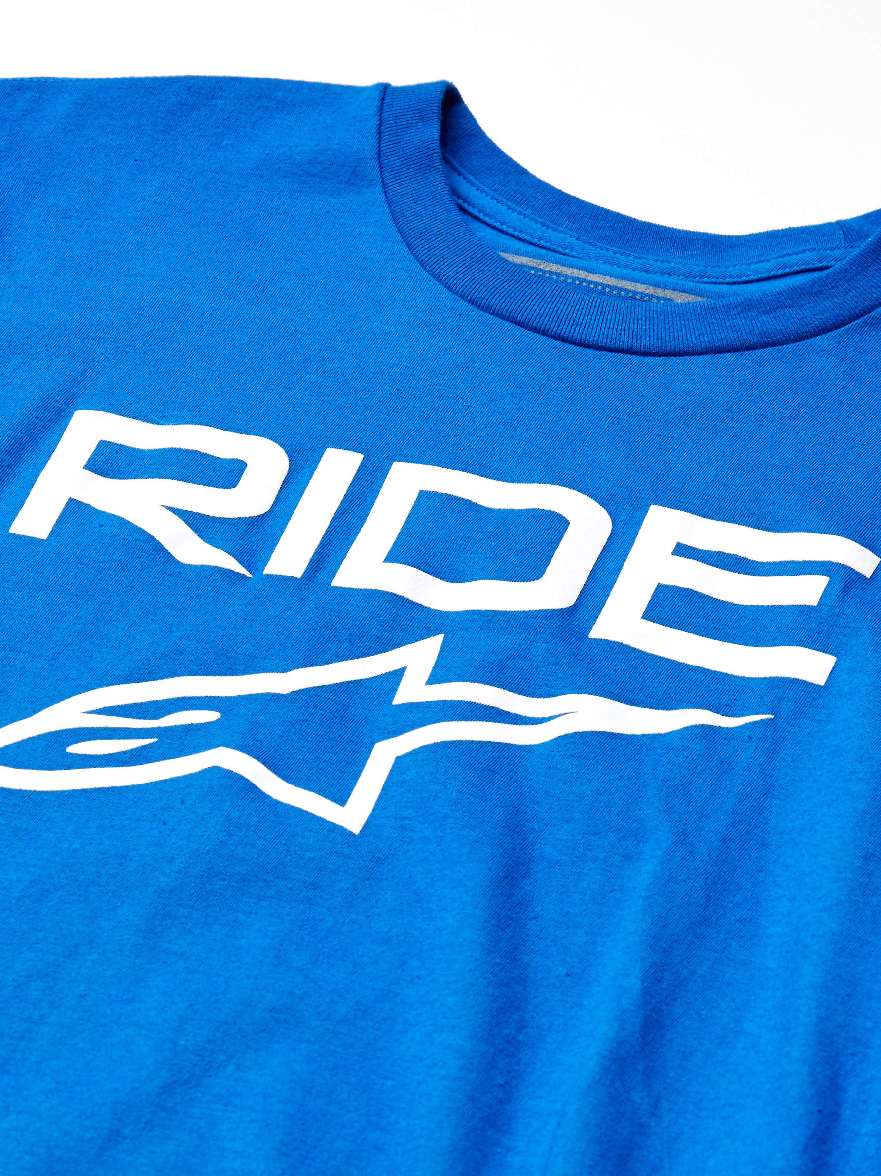 Alpinestars 1038-72000-7920-M Ride 2.0 Tee Royal Blue/White Md