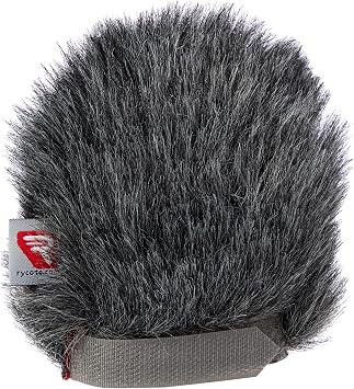 Rycote 055370 Mini Windjammer for Zoom H2, Grey