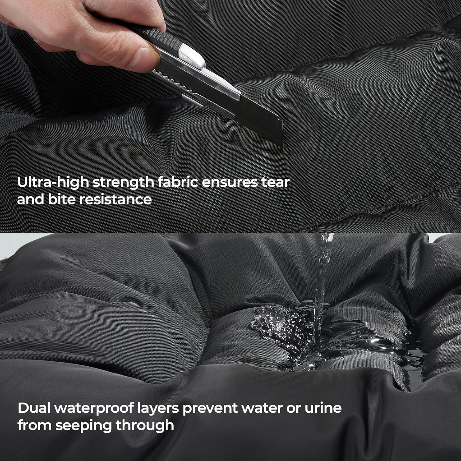 The Ultimate Chew-Proof Dog Bed: Durable Comfort for Aggressive Chewers!
