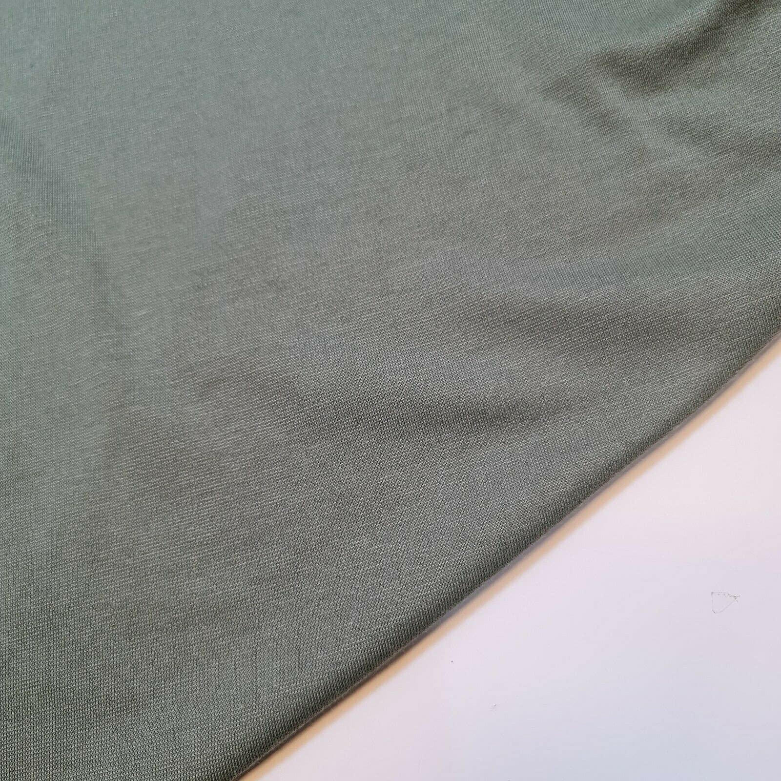 Khaki Plain Ponte Roma Stretch Rayon Spandex Jersey Dress Fabric 58" - 150 cm Wide Sold As 1 Meter Pre - Cut Lengths - Image 2