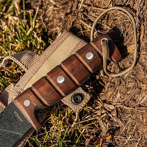 Miniatura 6 de ESEE Cuchillos EXPAT Jaraca Kukri Machete - Funda Cordura - Mango de Madera de Nogal