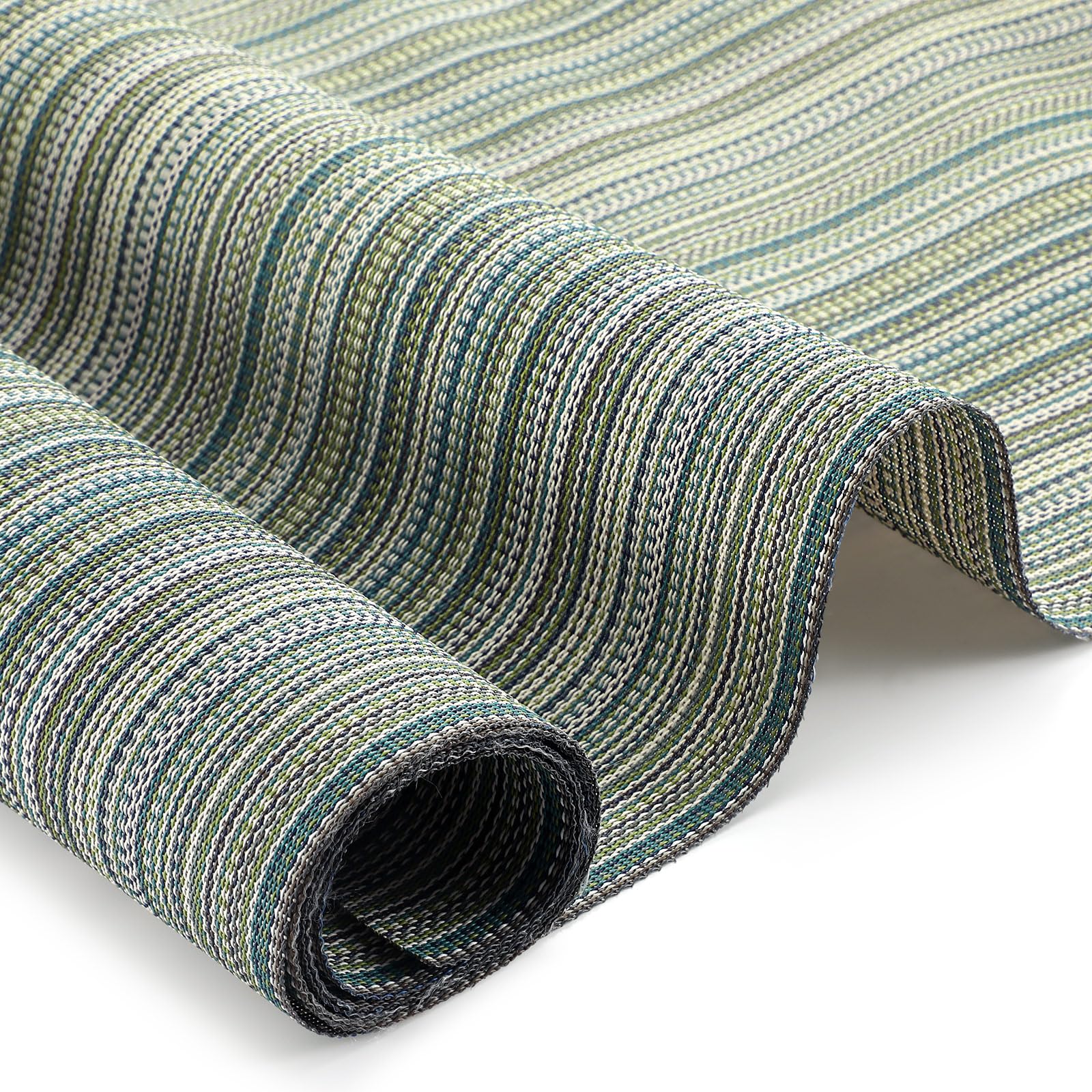 SmoothNovelty 1.5 x 2 Yard Woven Sling Vinyl Mesh Fabric Jacquards PVC Sling Fabric for DIY Upholstery & Crafts, Patio Furniture Repair, 54 x 72 Inch