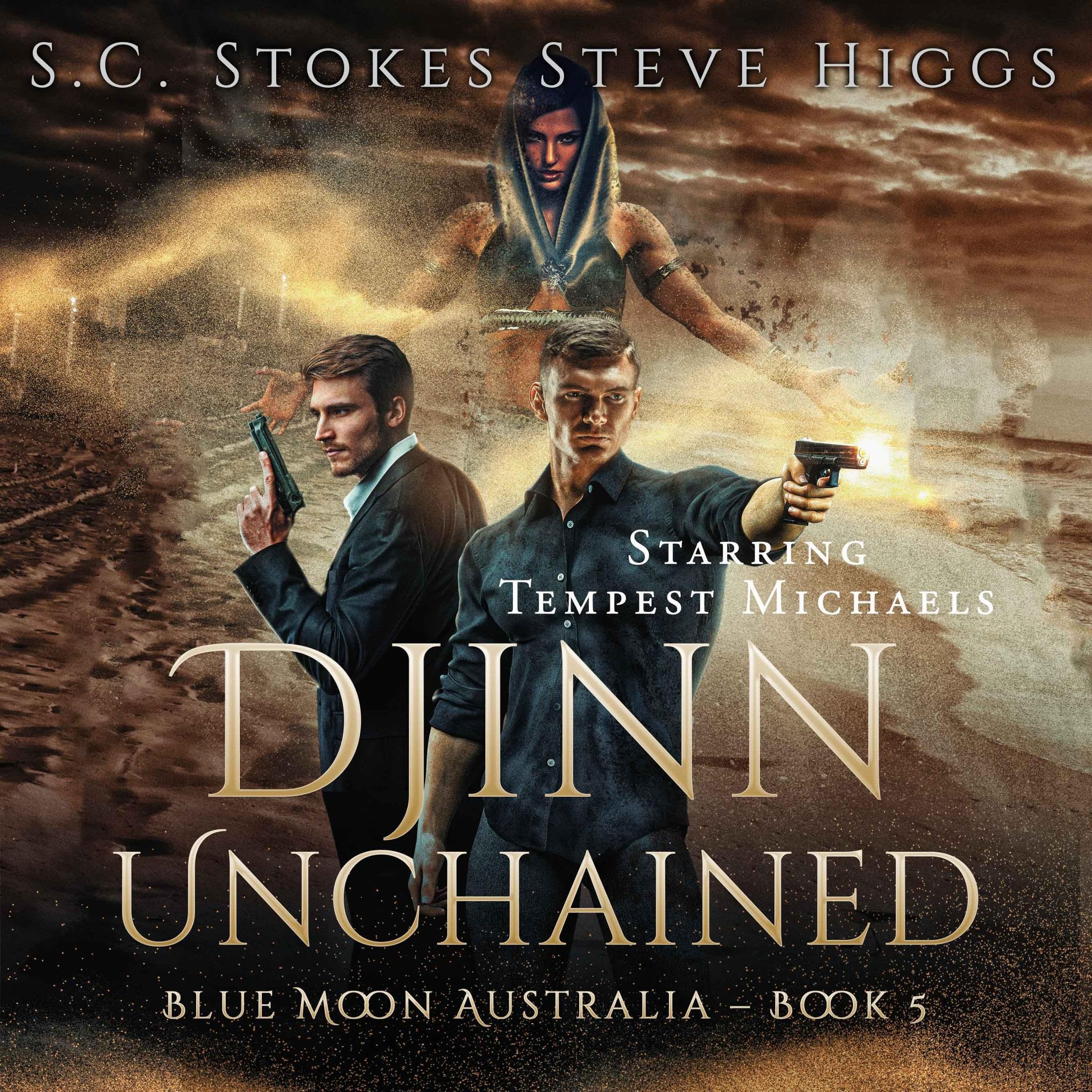 Cover art for Djinn Unchained