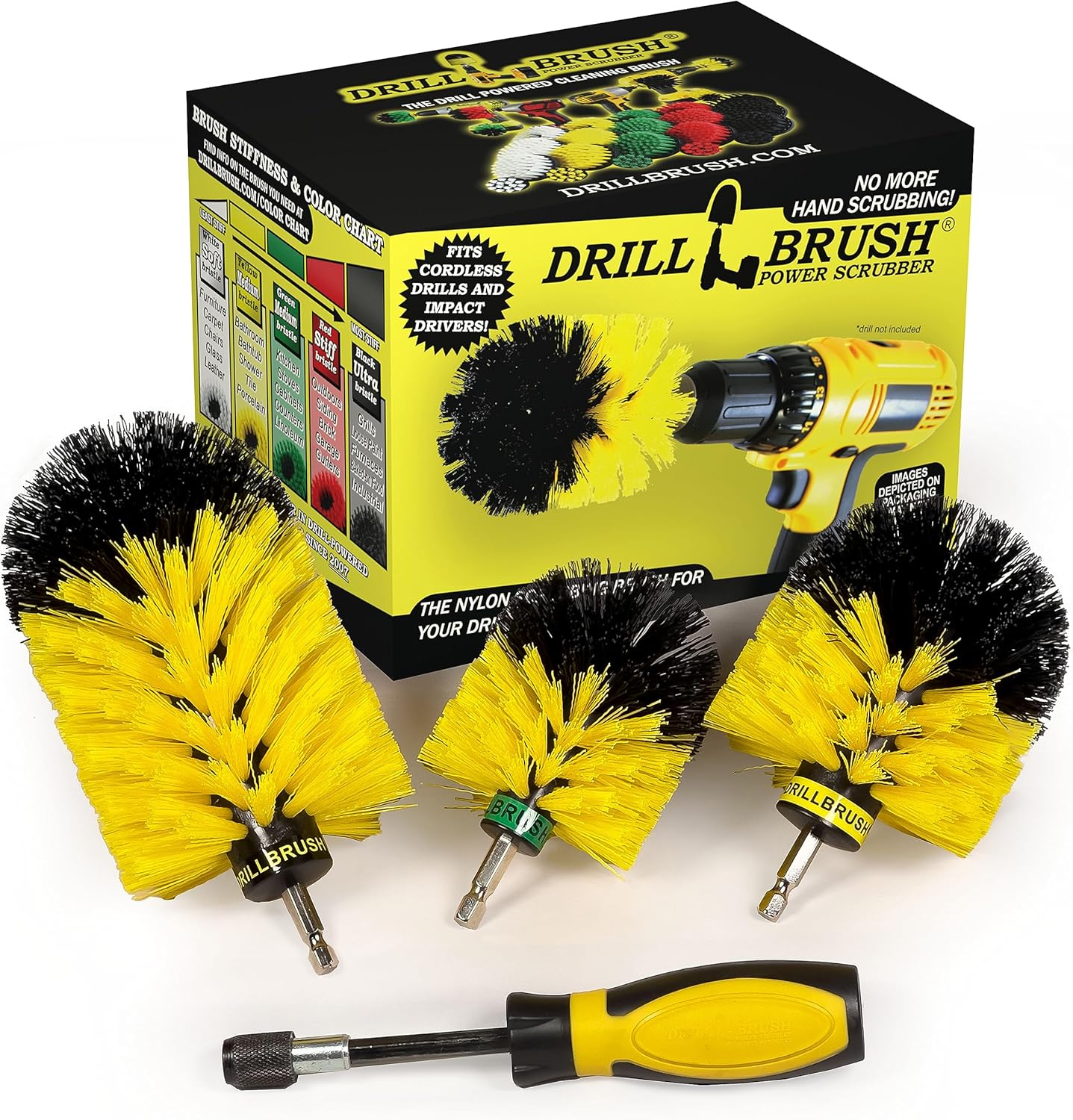 Amazon.com: Toilet Bowl Cleaner Bathroom Hand Brush Set - Bathroom ...