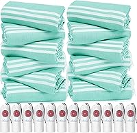 Vista 77 de Antfuny Toallas de playa turcas Esenciales para vacaciones Secado rápido Sin arena De gran tamaño Toalla de baño Piscina Natación Toalla extra