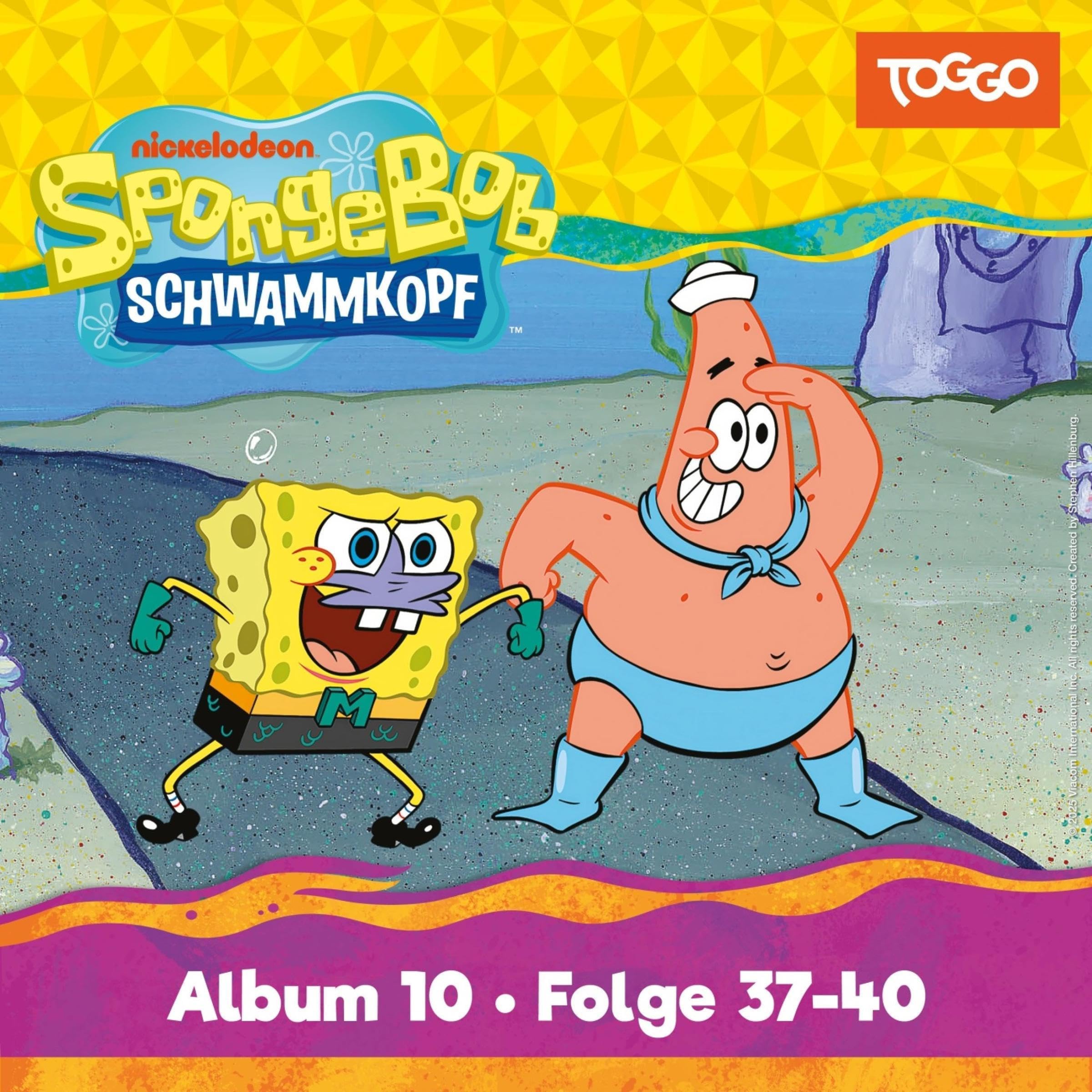 Cover art for SpongeBob Schwammkopf 10. Das Original Hörspiel zur TV-Serie