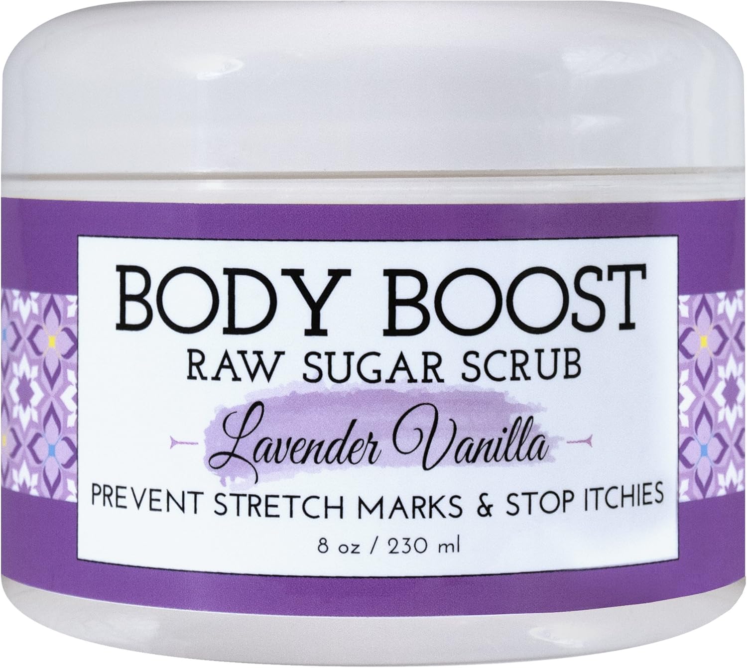 Lavender Vanilla Raw Sugar Scrub 8 oz- Treat Dry Skin Stretch Marks and Scars- Pregnancy and Nursing Safe- Allergen Free- Vegan Lavender Vanilla Raw Sugar Scrub 8 oz- Treat Dry Skin Stretch Marks and Scars- Pregnancy and Nursing Safe- Allergen Free- Vegan