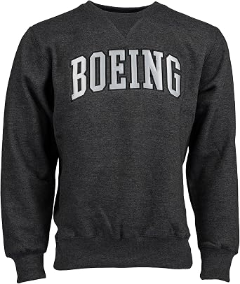 Boeing Varsity Logo Unisex Crewneck Sweatshirt