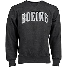 Boeing Varsity Logo Unisex Crewneck Sweatshirt