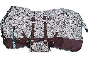 1200D Turnout Waterproof Rain Horse SHEET Challenger Blanket 395B