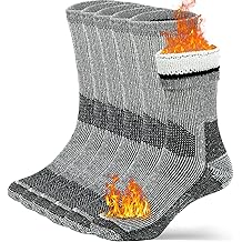 男士和女士羊毛袜 Merino 热暖舒适冬靴袜